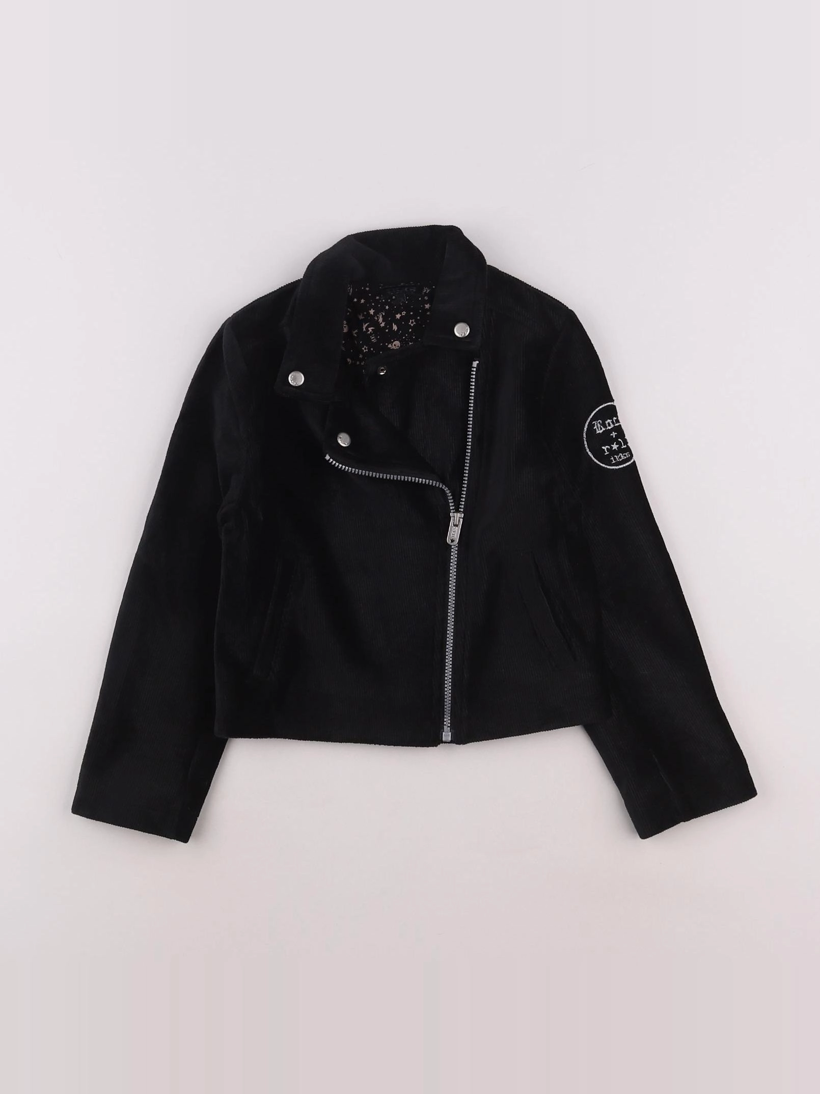 IKKS - sweat noir - 4 ans