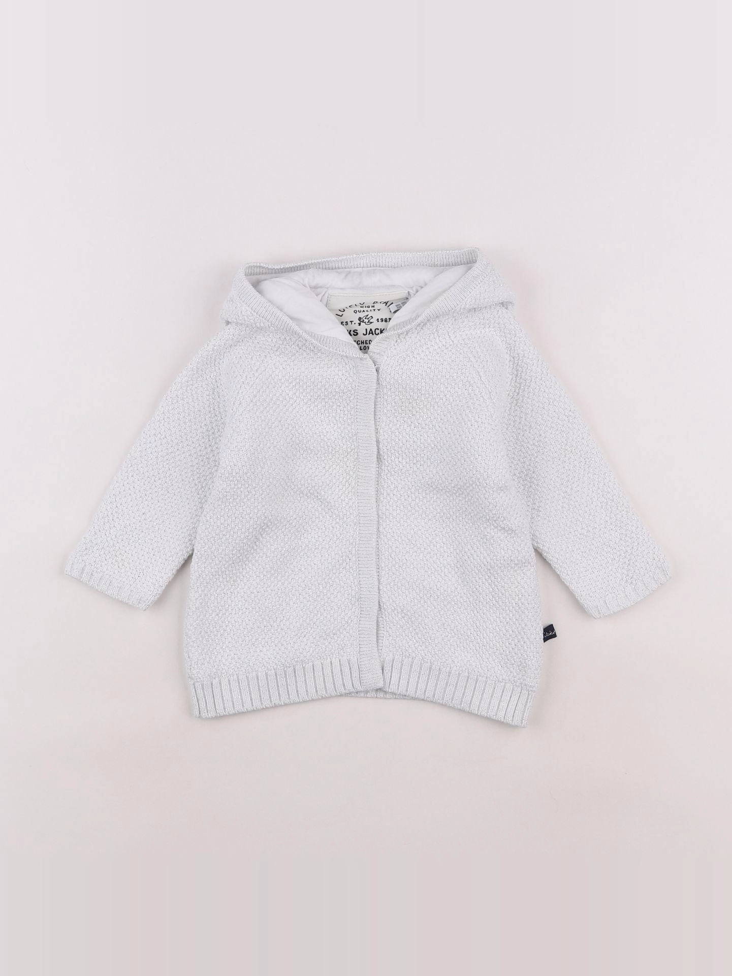 IKKS - gilet blanc - 6 mois