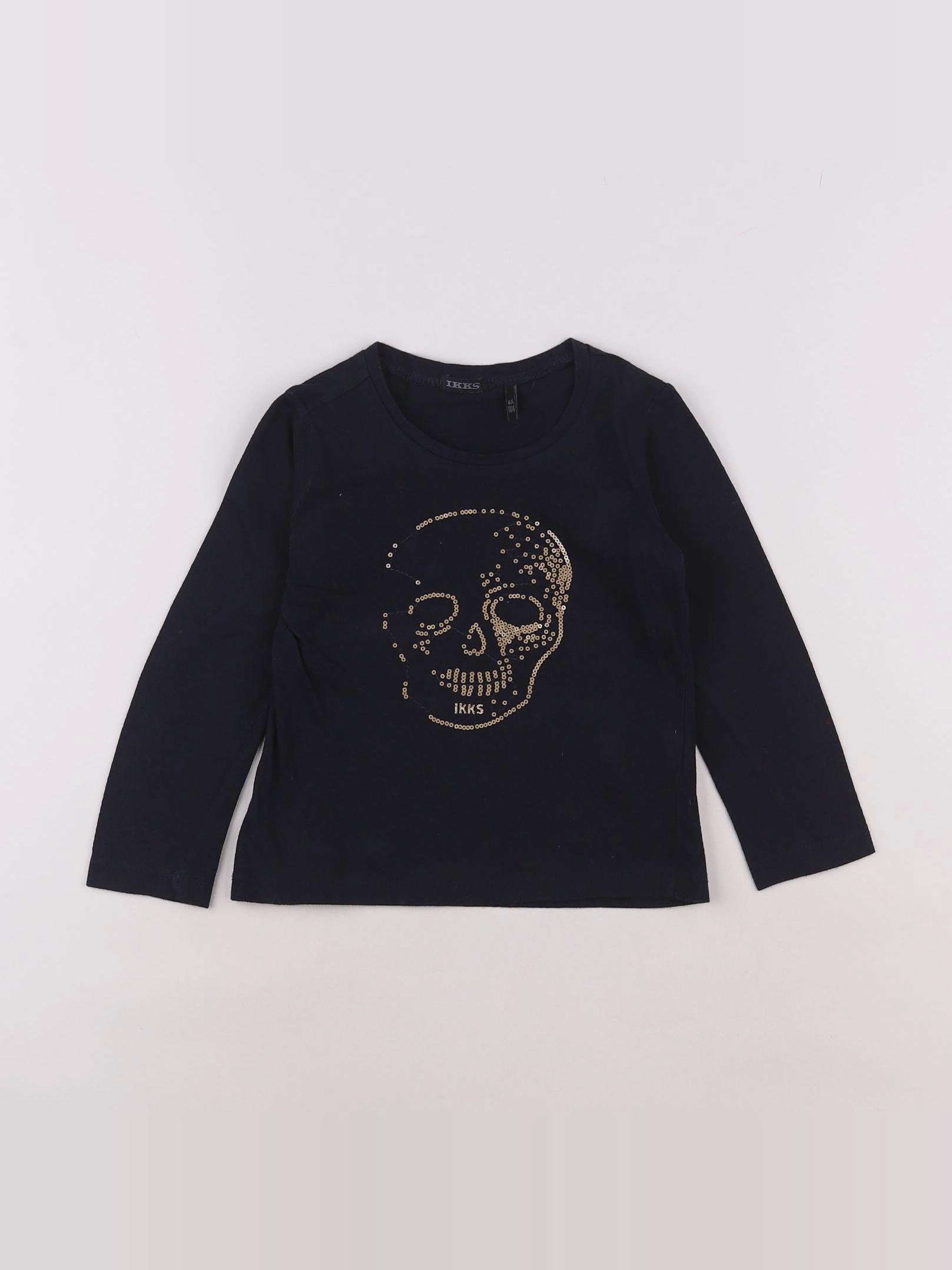 IKKS - tee-shirt bleu - 4 ans