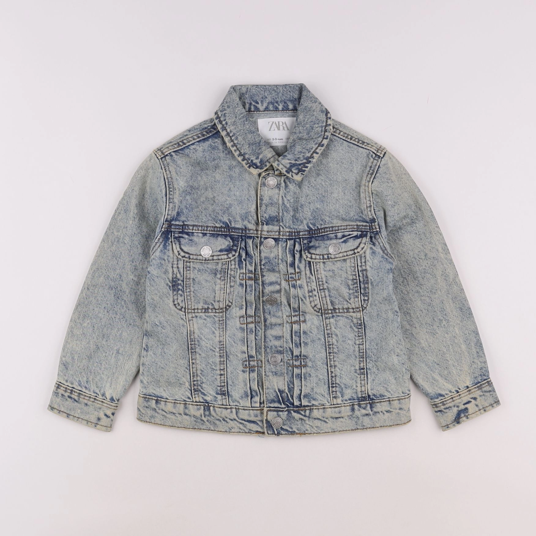 Zara - veste bleu - 2/3 ans