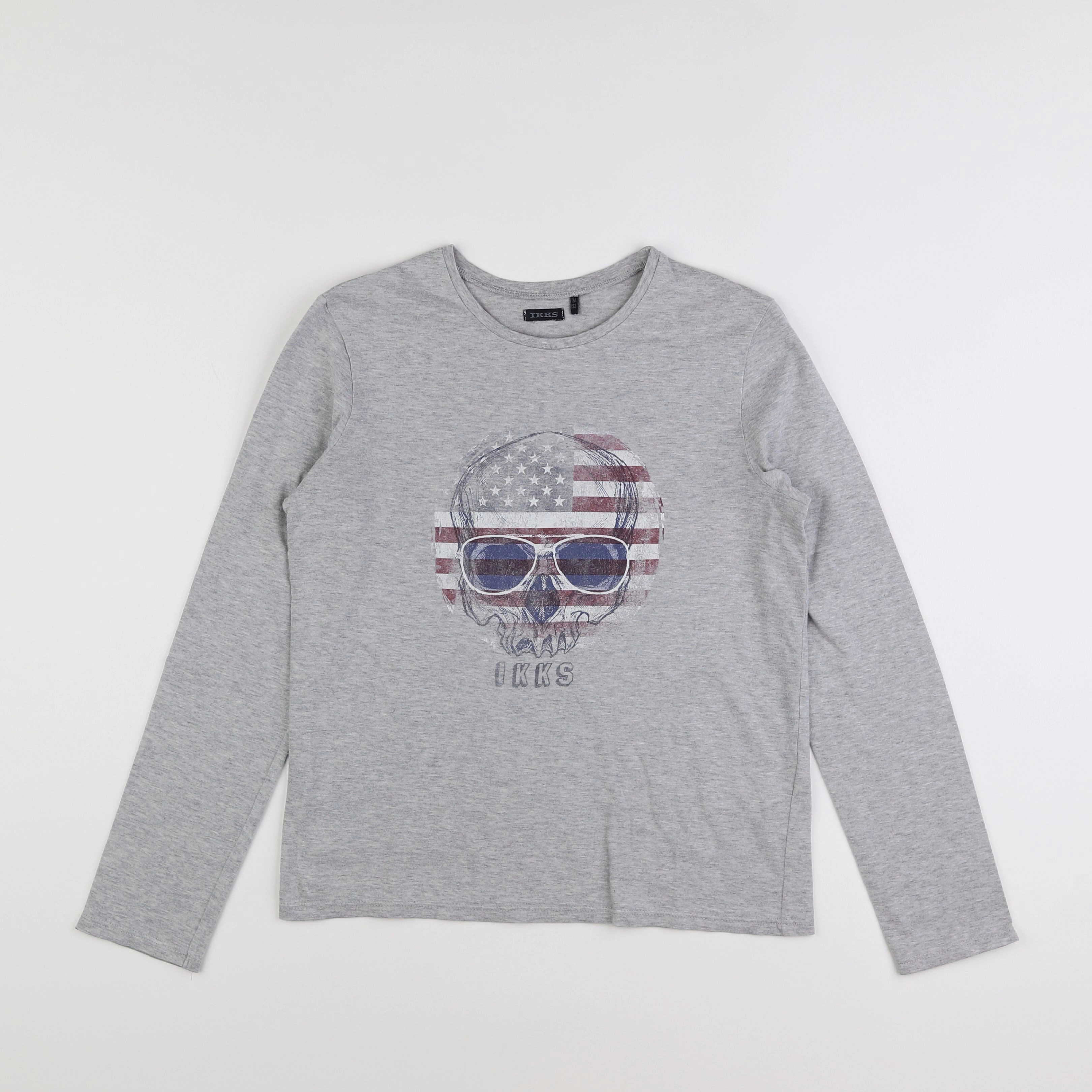 IKKS - tee-shirt gris - 12 ans