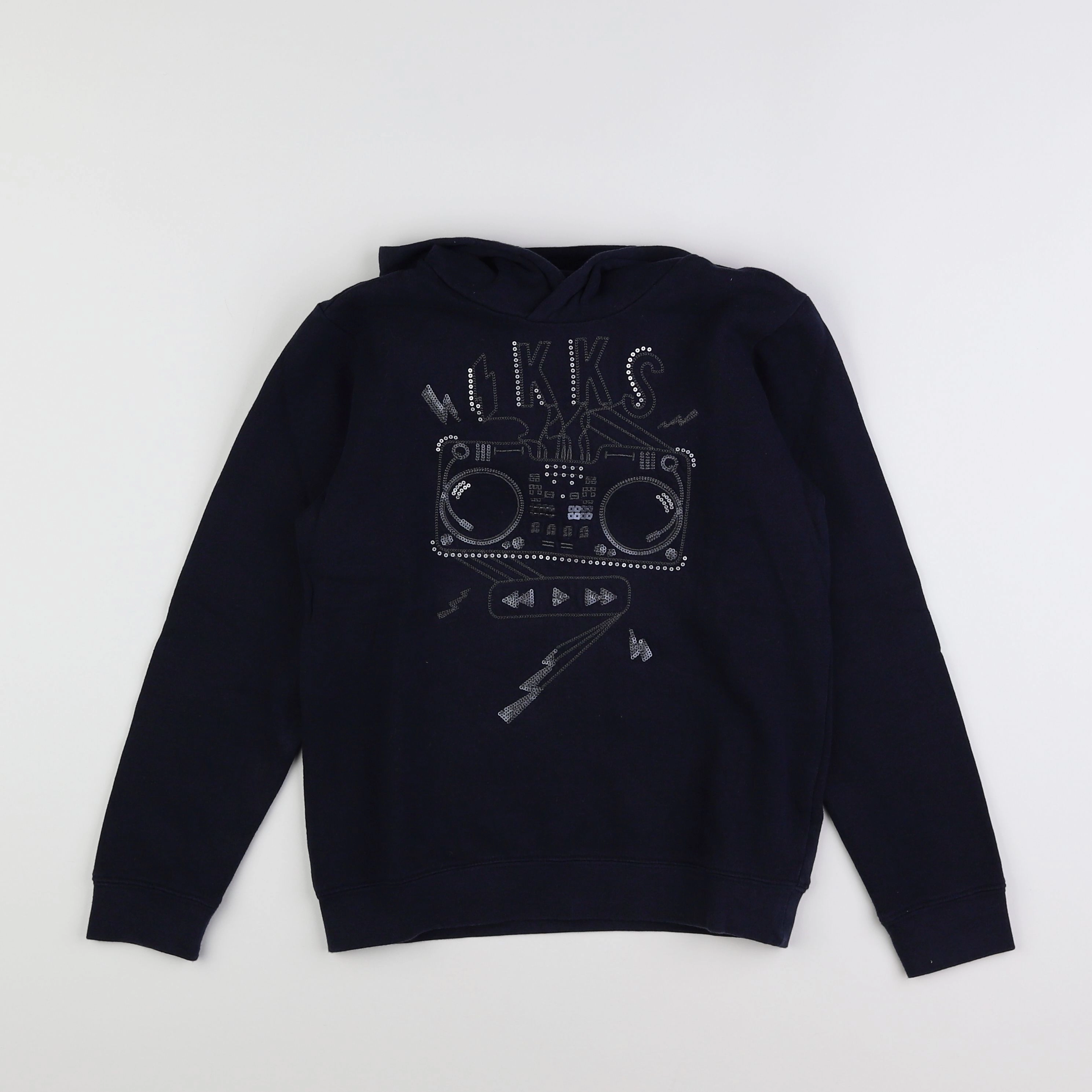 IKKS - sweat bleu - 10 ans