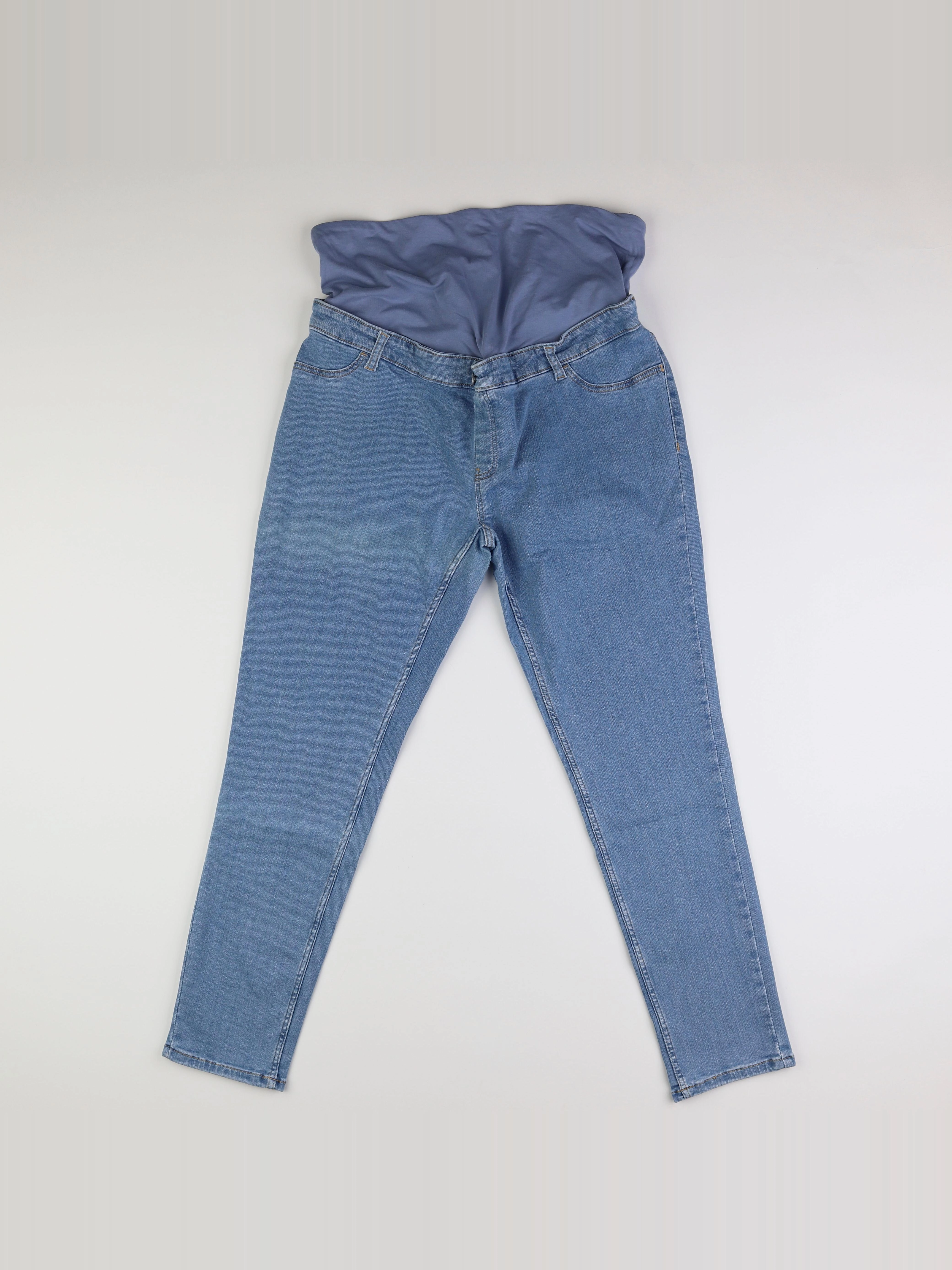 Kiabi - jean grossesse bleu - 48