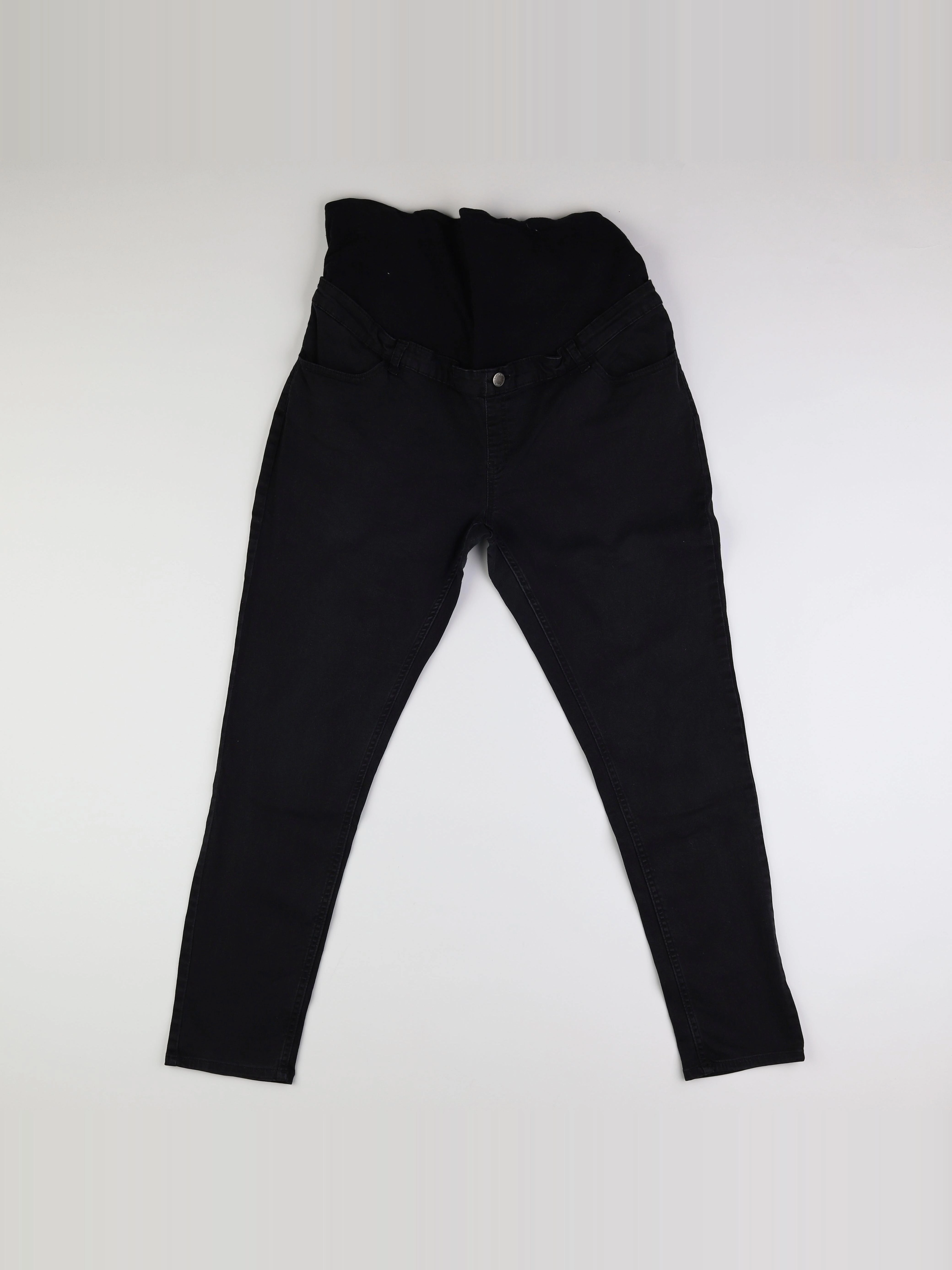 Kiabi - jean grossesse noir - 48