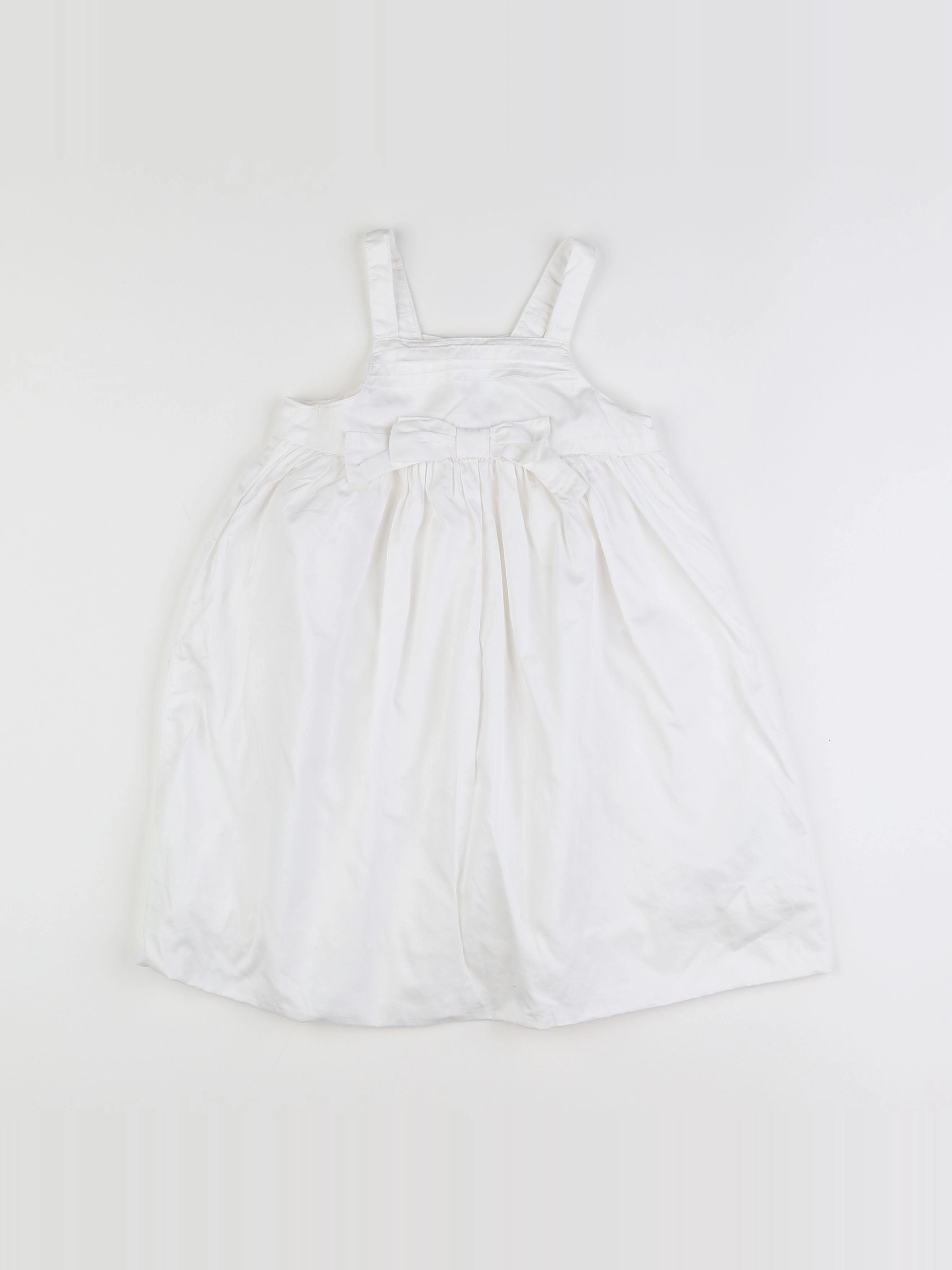 Vertbaudet - robe blanc - 4 ans