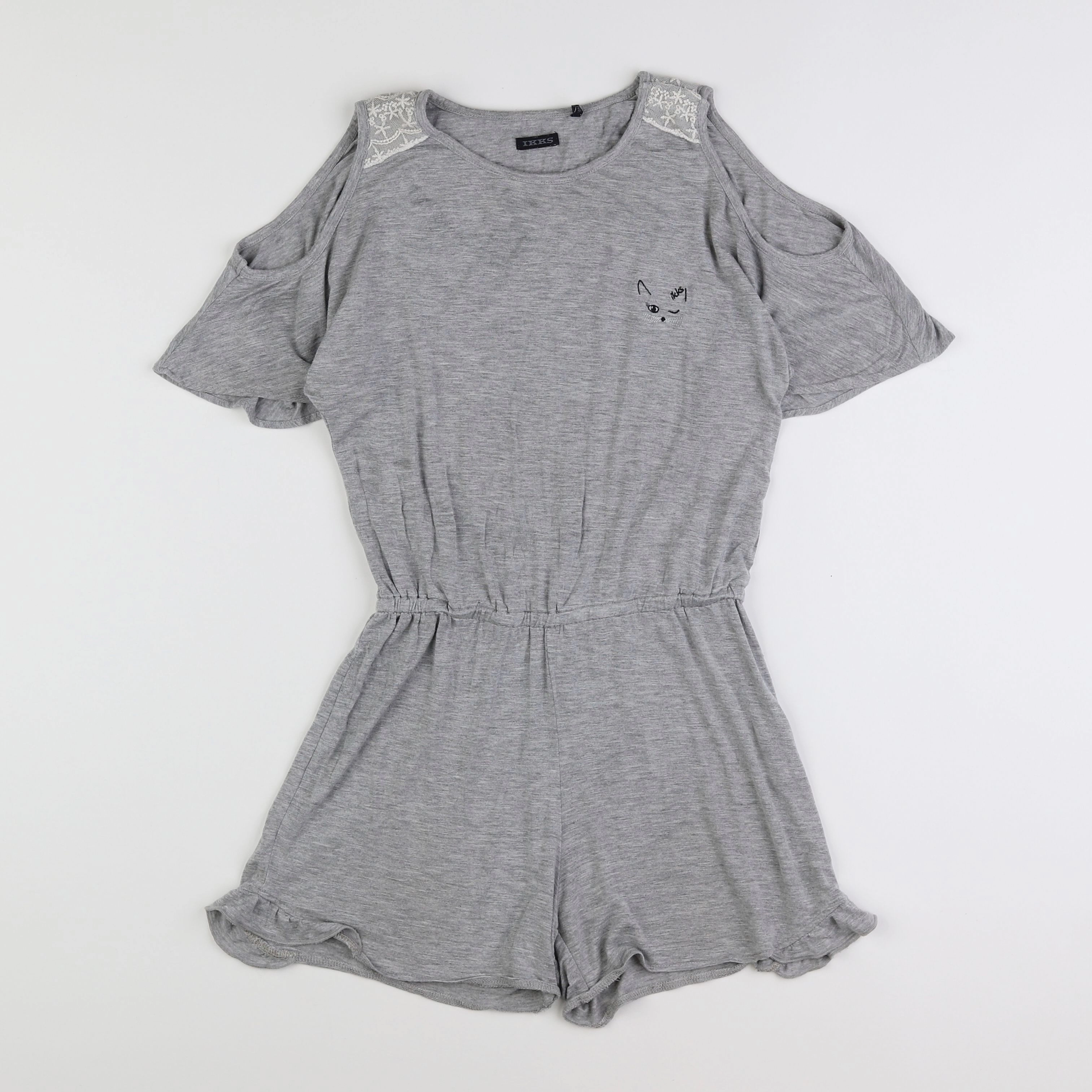 IKKS - combinaison gris - 10 ans