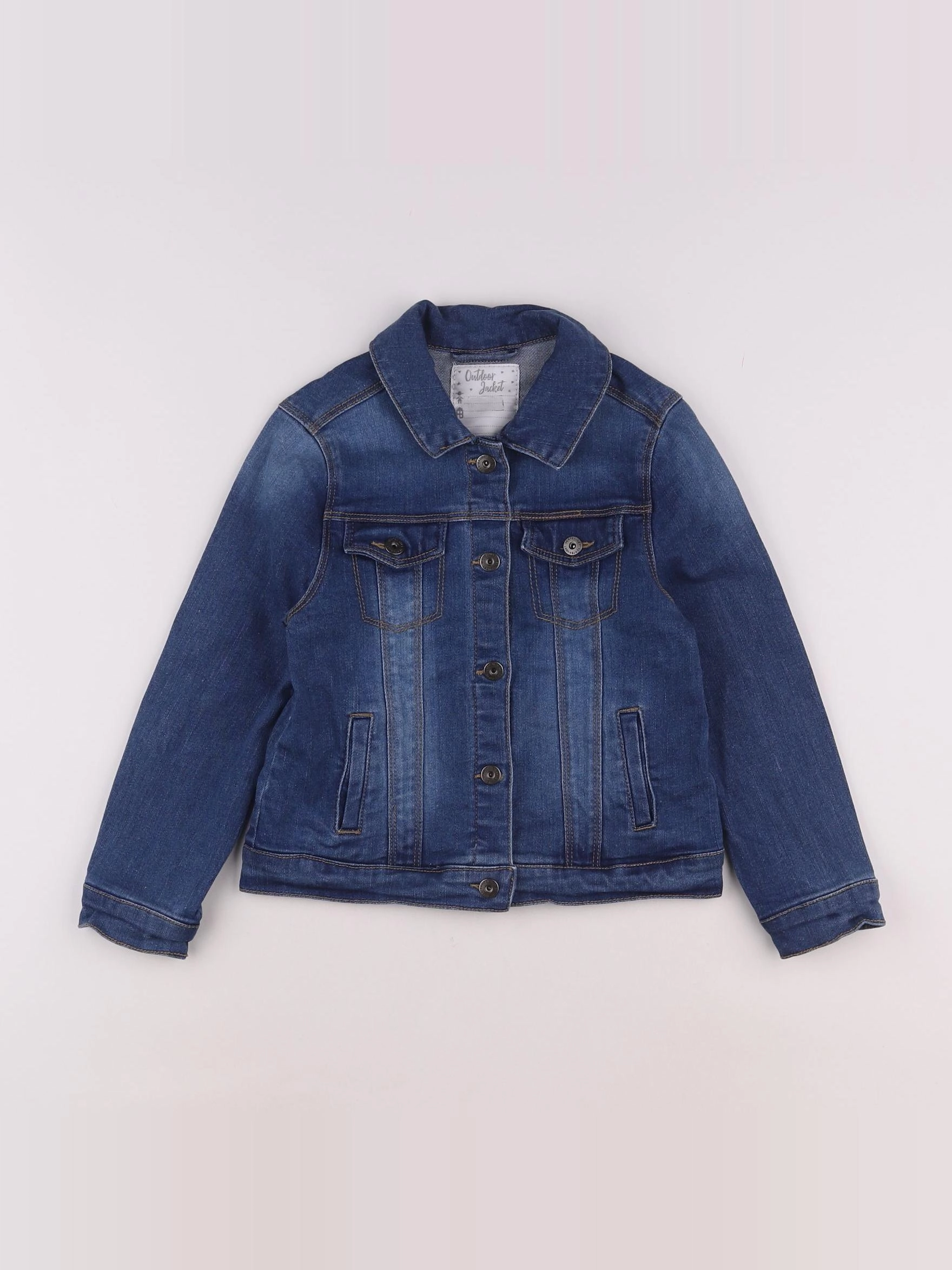 Vertbaudet - veste bleu - 6 ans