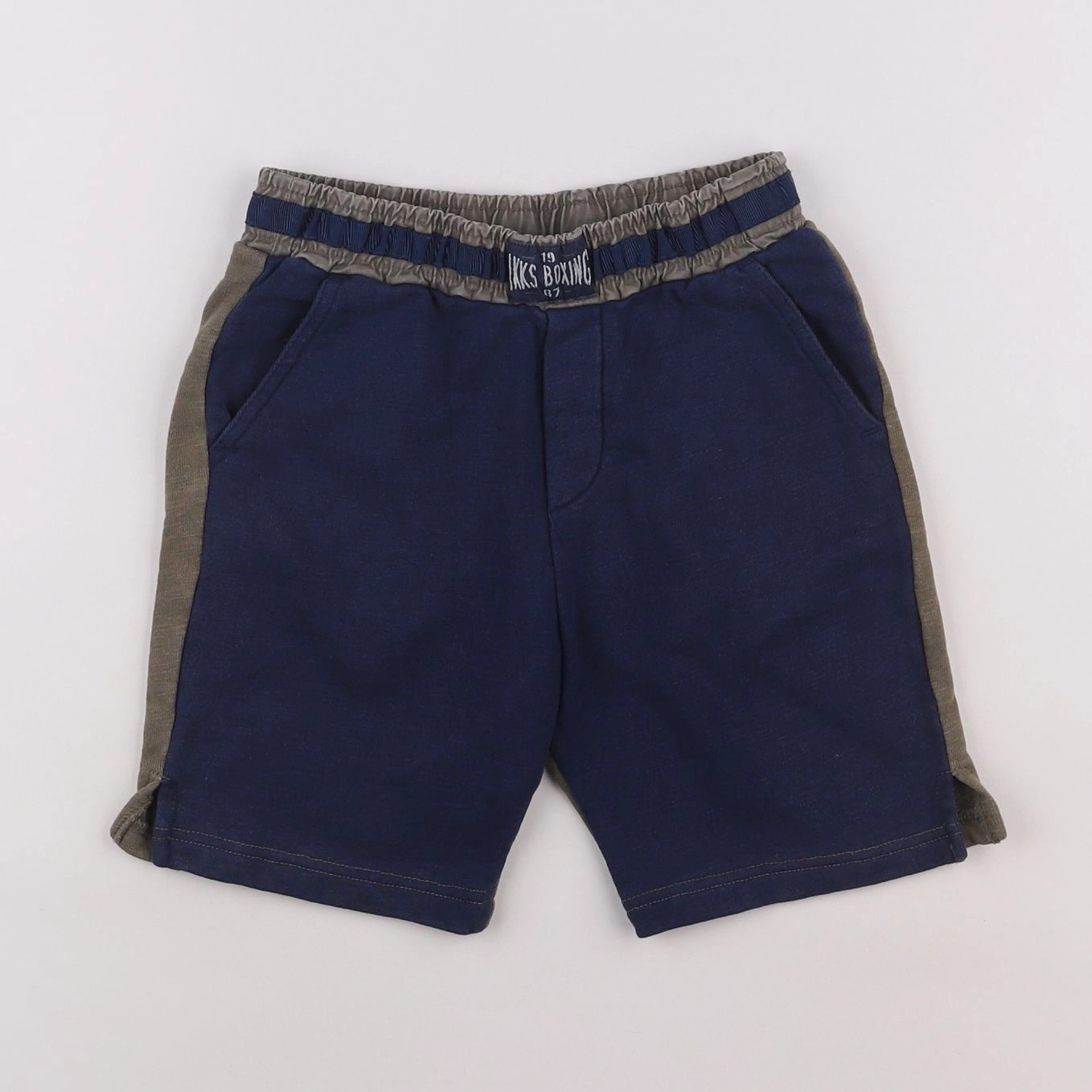 IKKS - short bleu - 6 ans