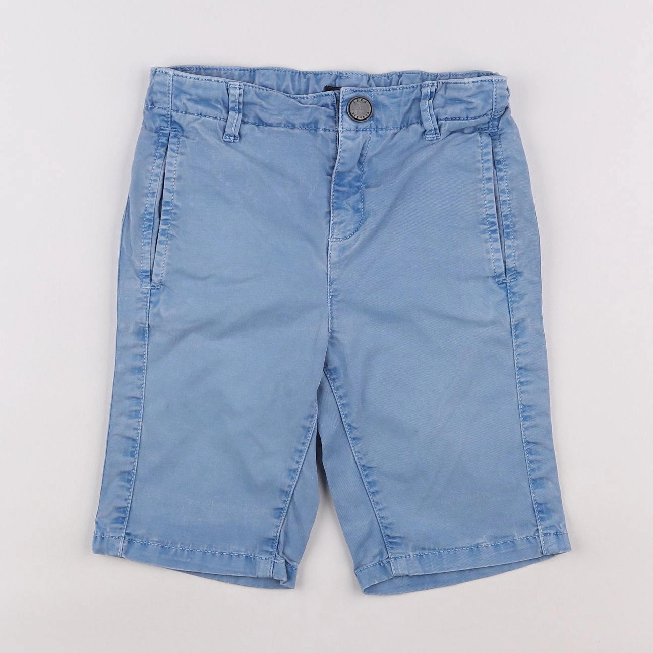 IKKS - short bleu - 7 ans