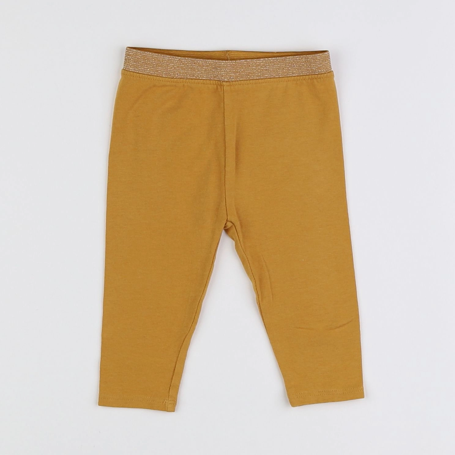 Vertbaudet - legging jaune - 6 mois