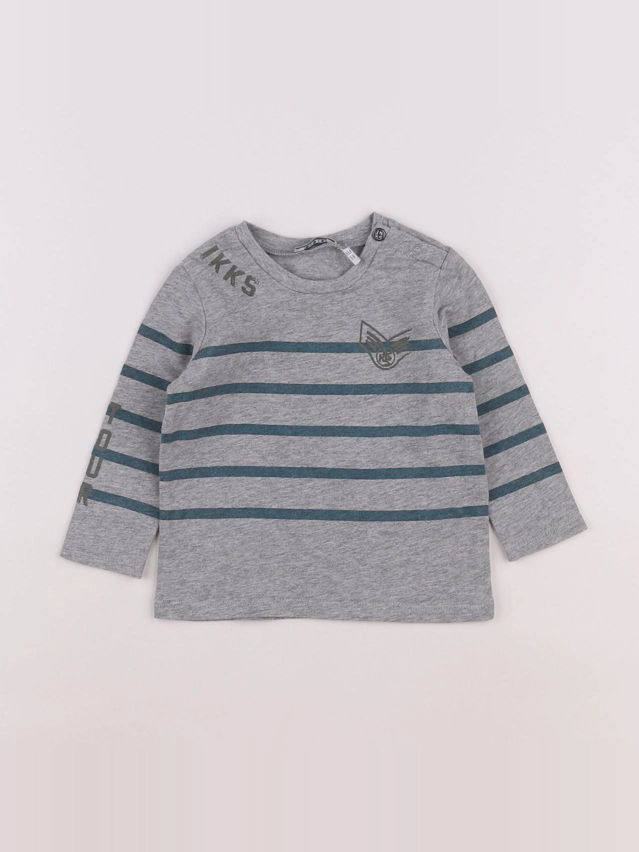 IKKS - tee-shirt gris - 6 mois