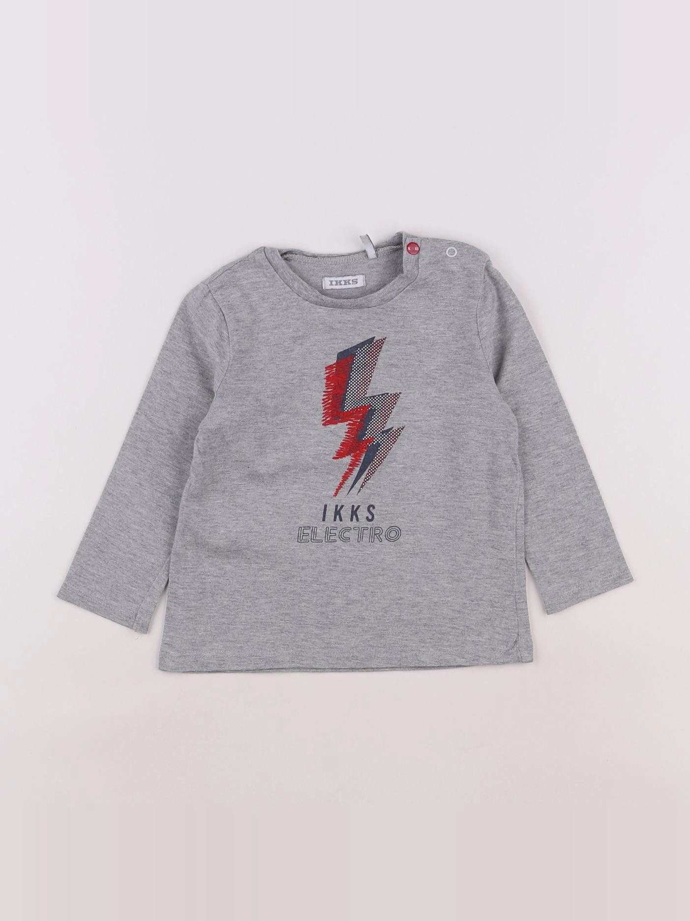 IKKS - tee-shirt gris - 18 mois