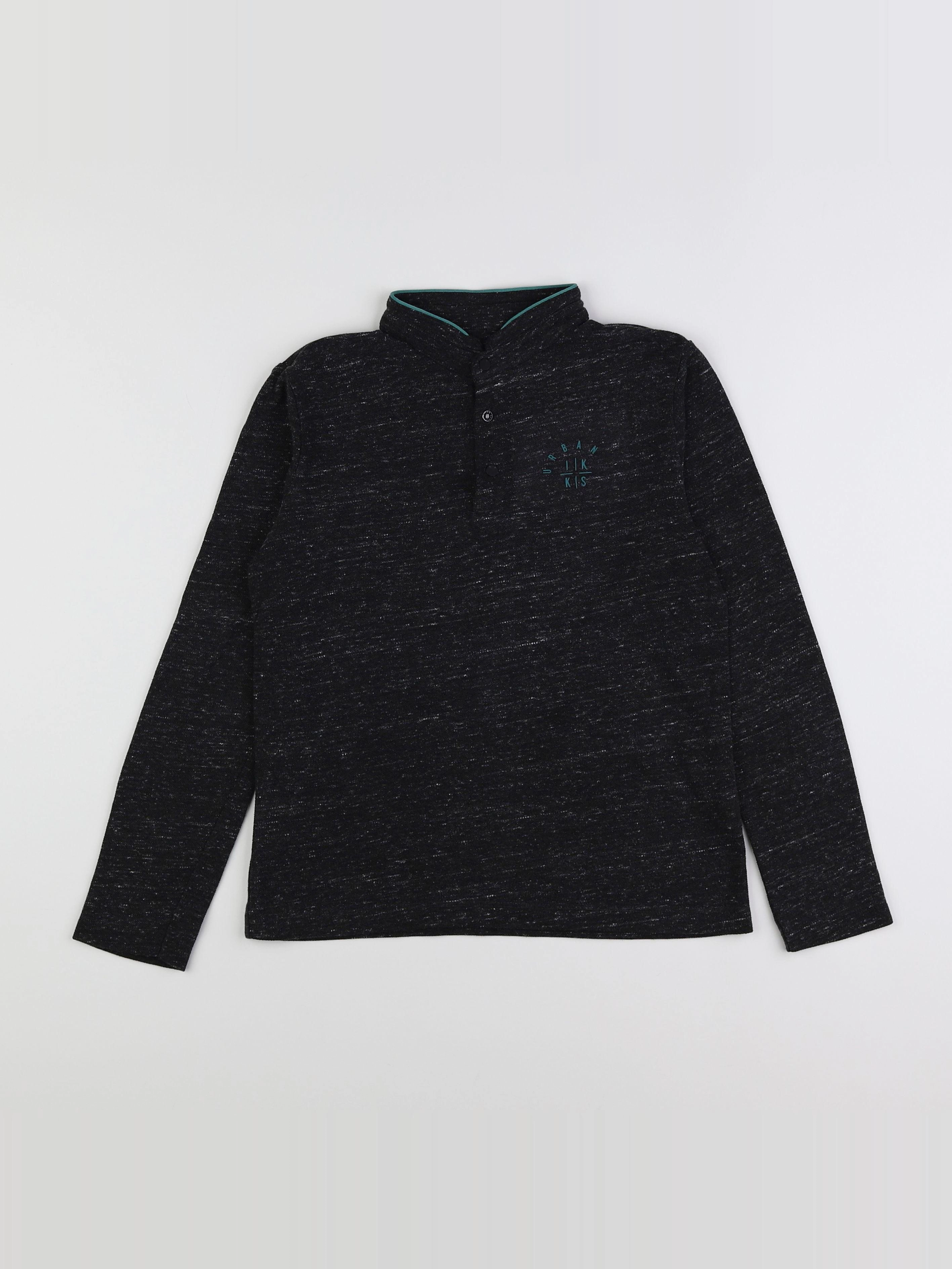 IKKS - tee-shirt gris - 10 ans