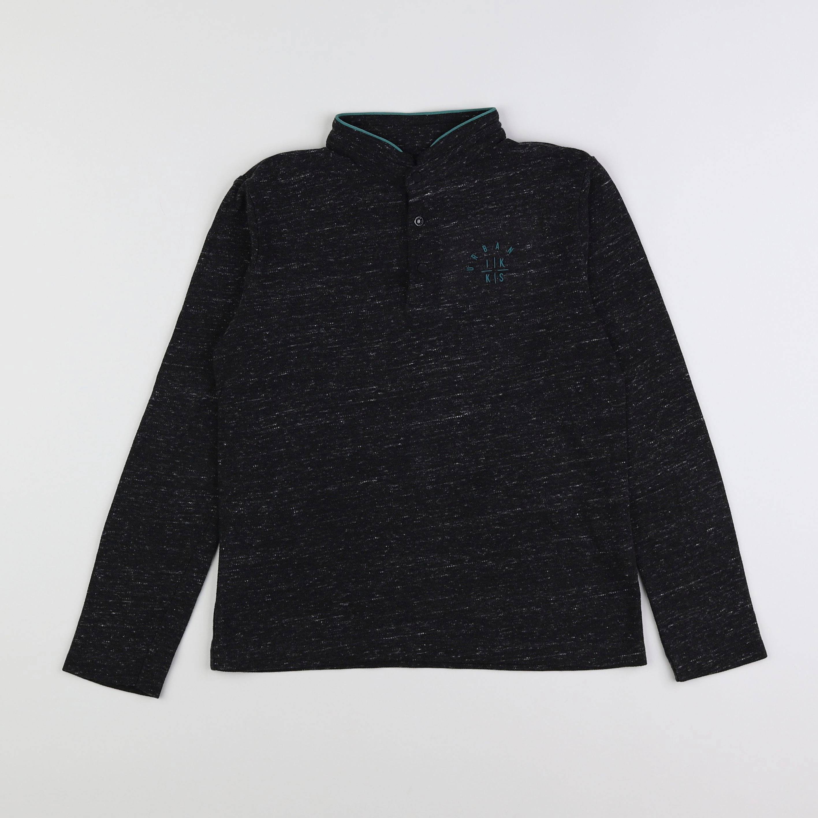 IKKS - tee-shirt gris - 10 ans