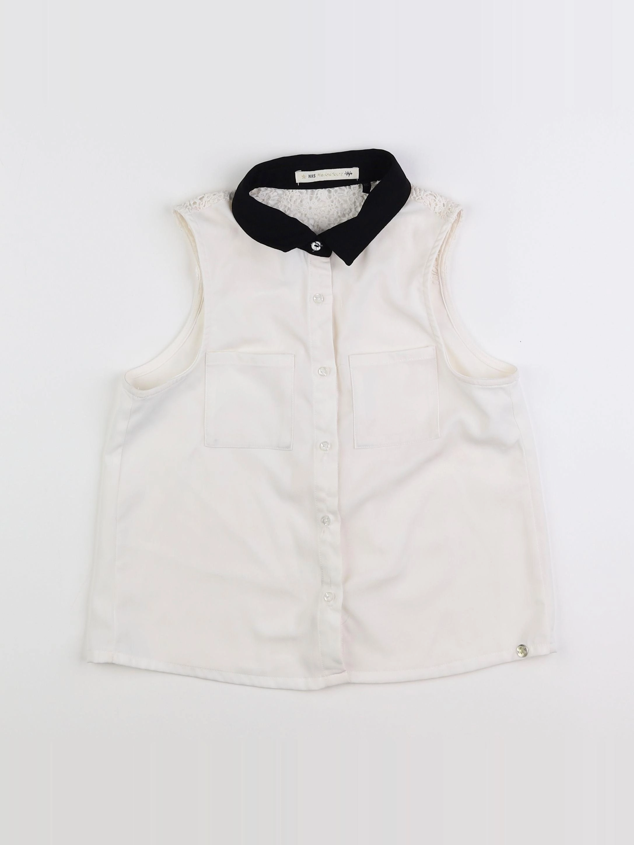 IKKS - blouse beige - 10 ans