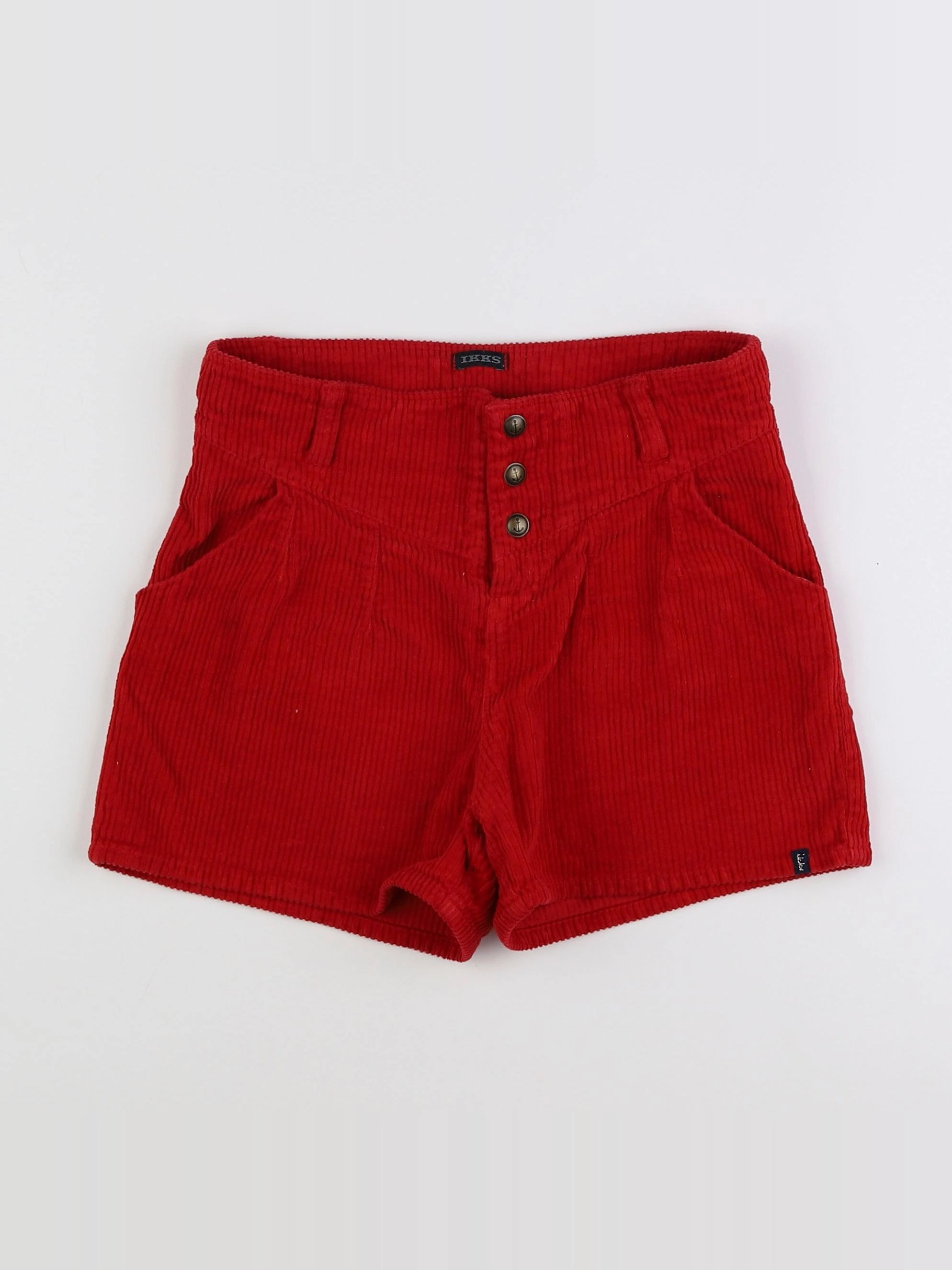 IKKS - short rouge - 10 ans