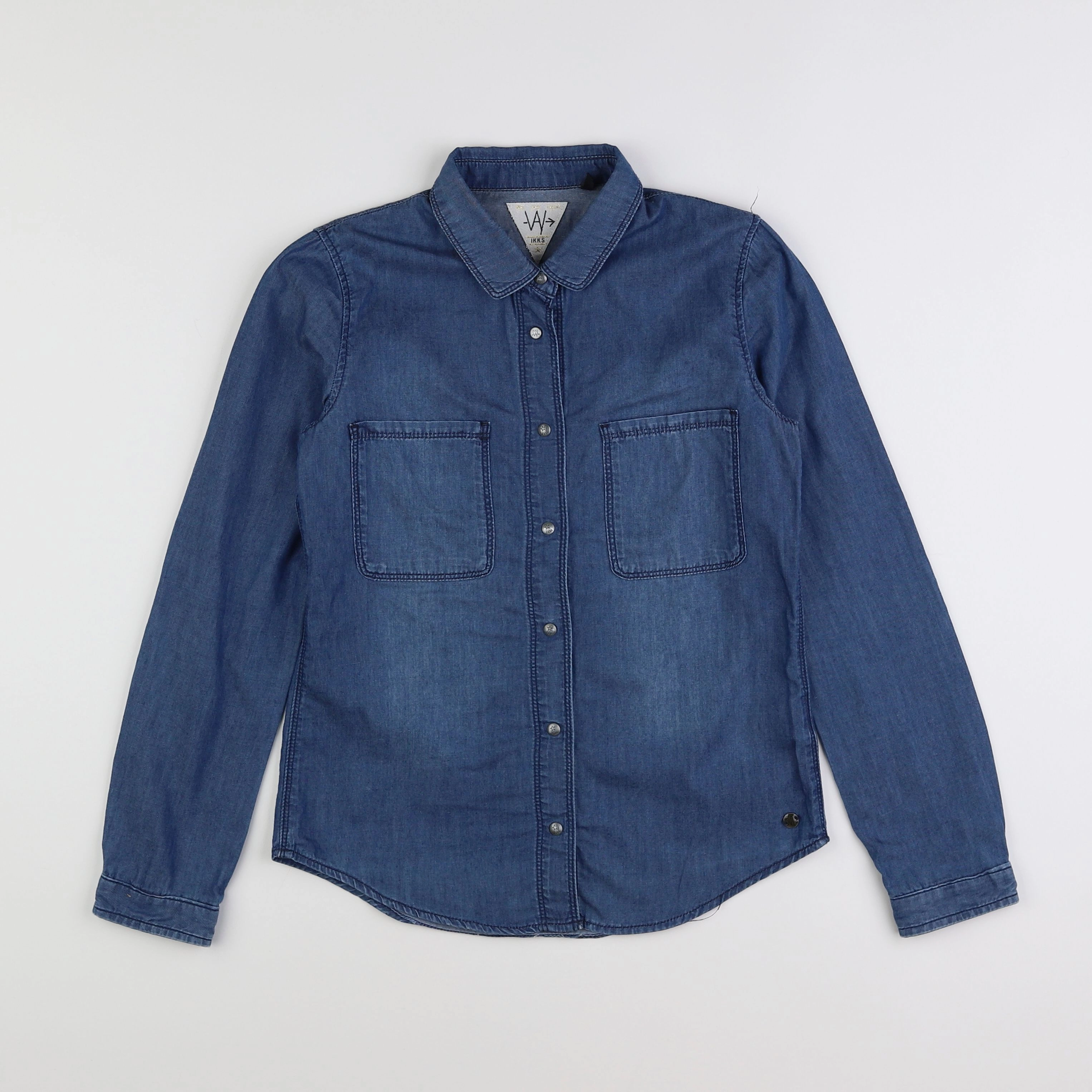 IKKS - chemise bleu - 12 ans