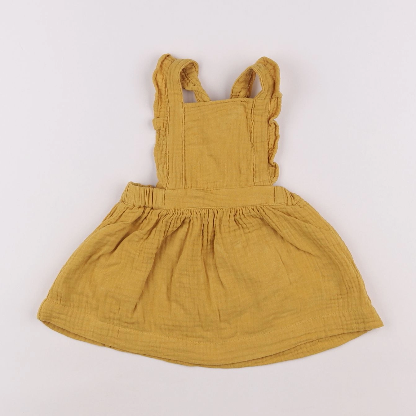 Vertbaudet - robe jaune - 9 mois