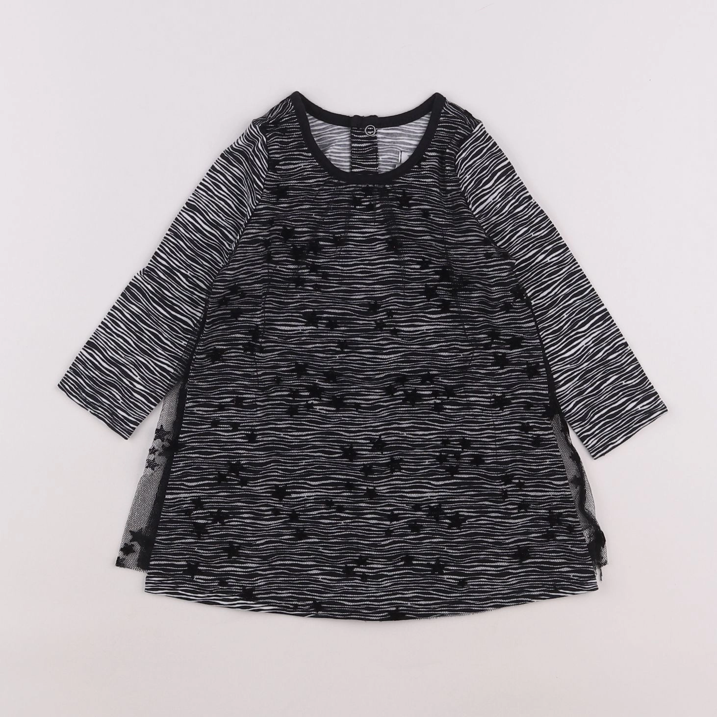 IKKS - robe gris - 12 mois