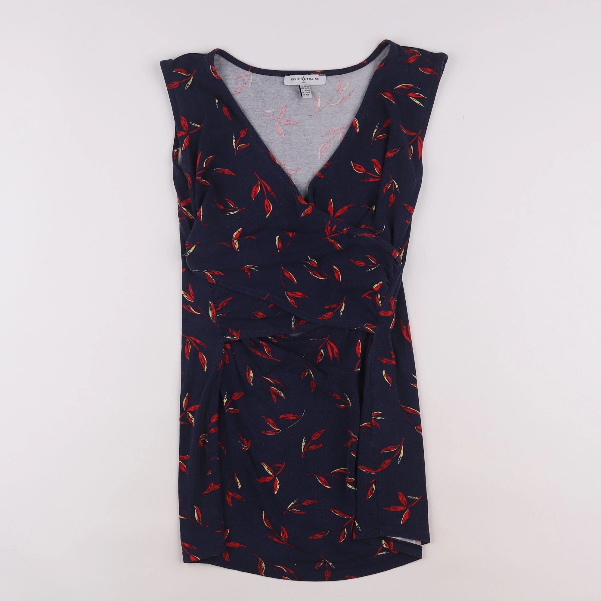 Envie de fraise - robe allaitement bleu, rouge - 38 à 40