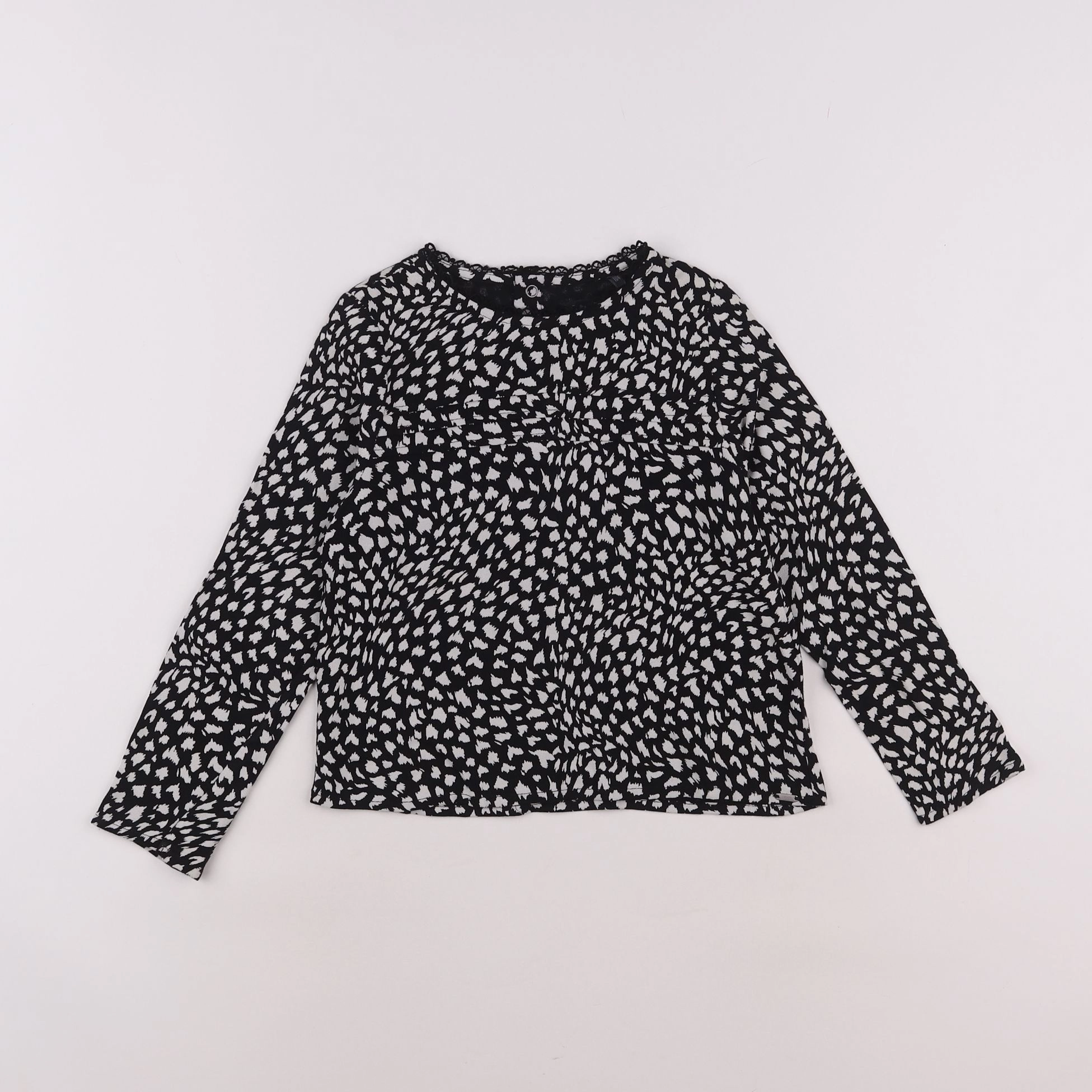 IKKS - blouse noir - 4 ans