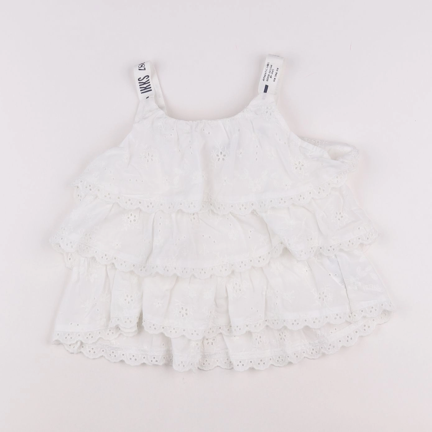 IKKS - blouse blanc - 4 ans