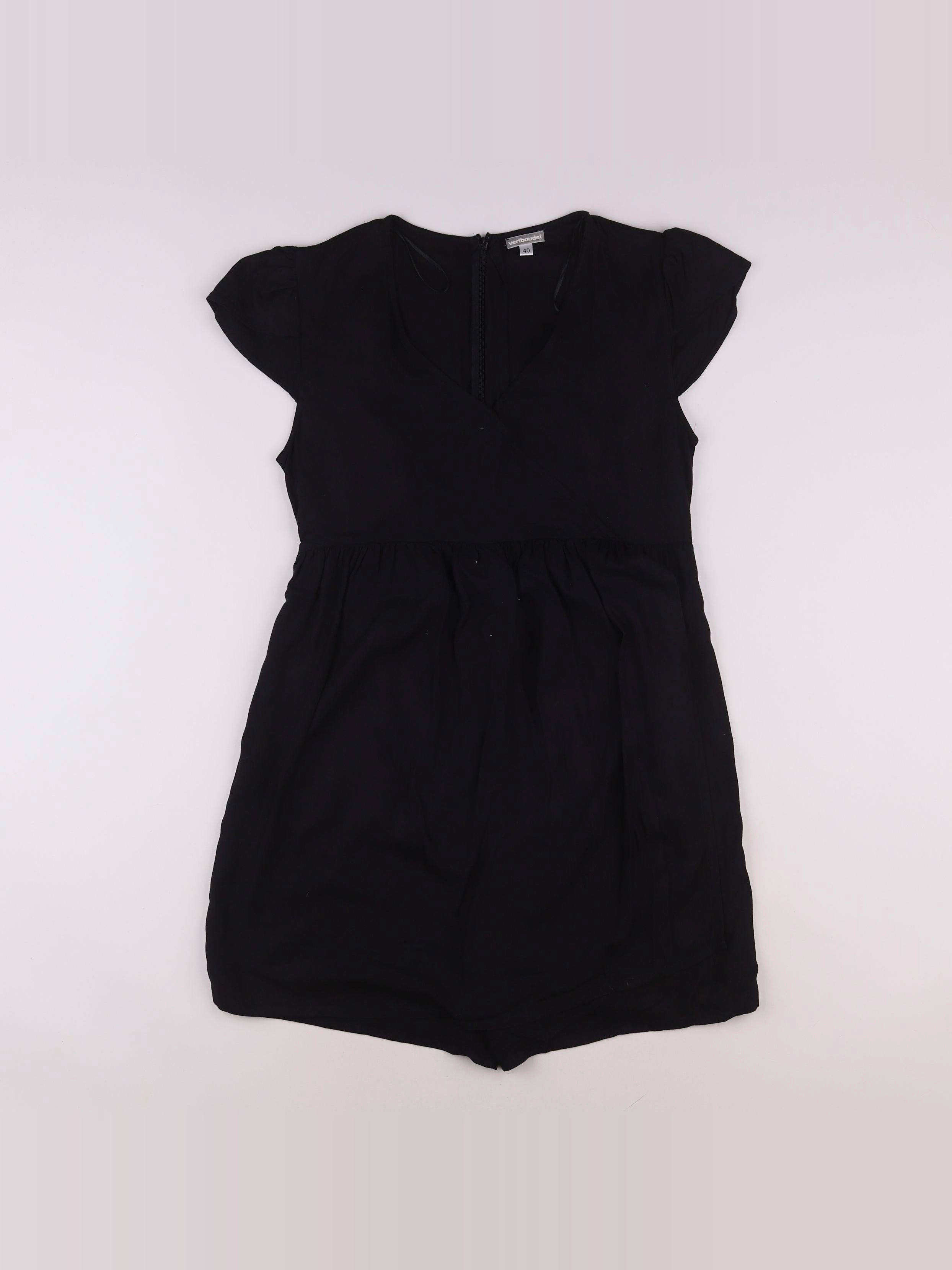 Vertbaudet - robe grossesse noir - 40