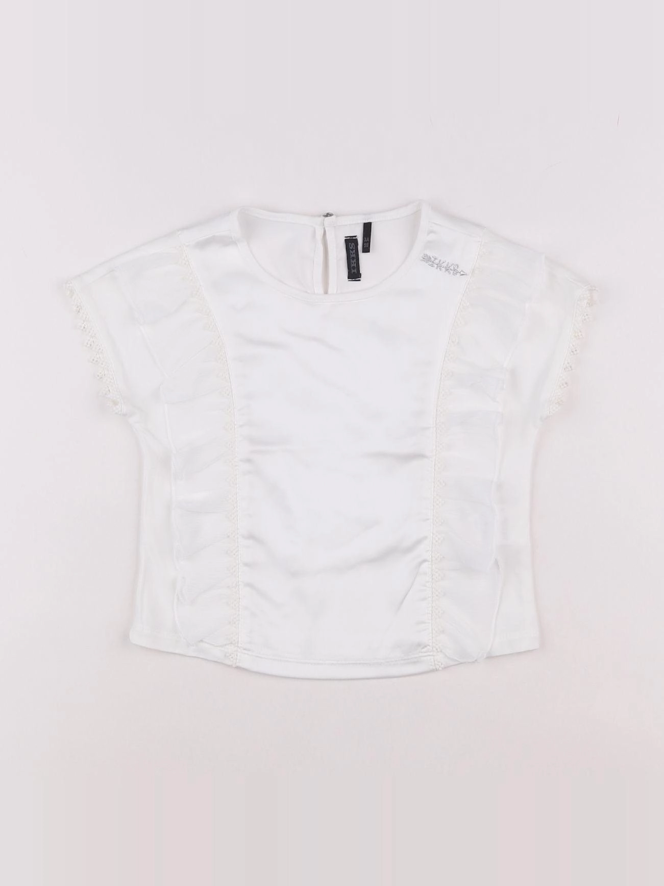 IKKS - blouse blanc - 3 ans