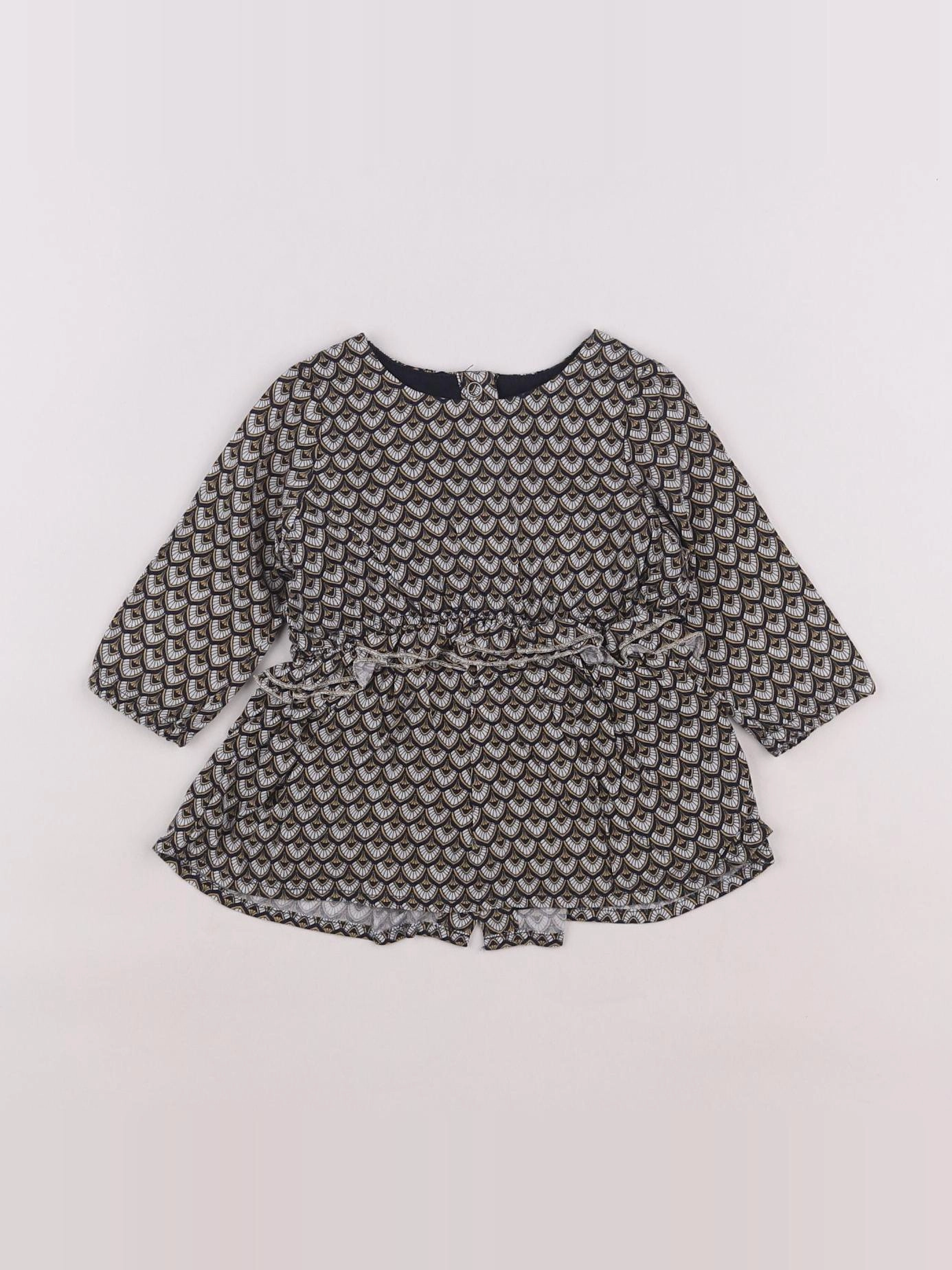IKKS - robe noir - 3 mois