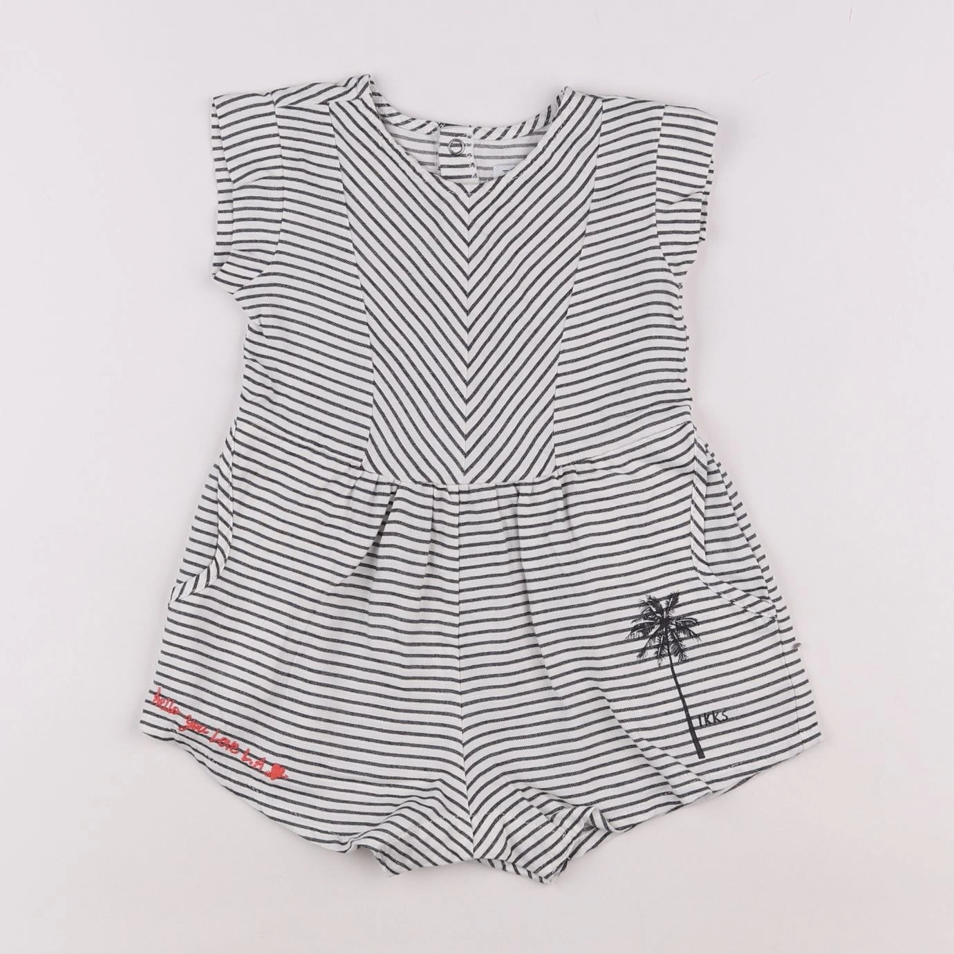 IKKS - combinaison blanc - 2 ans