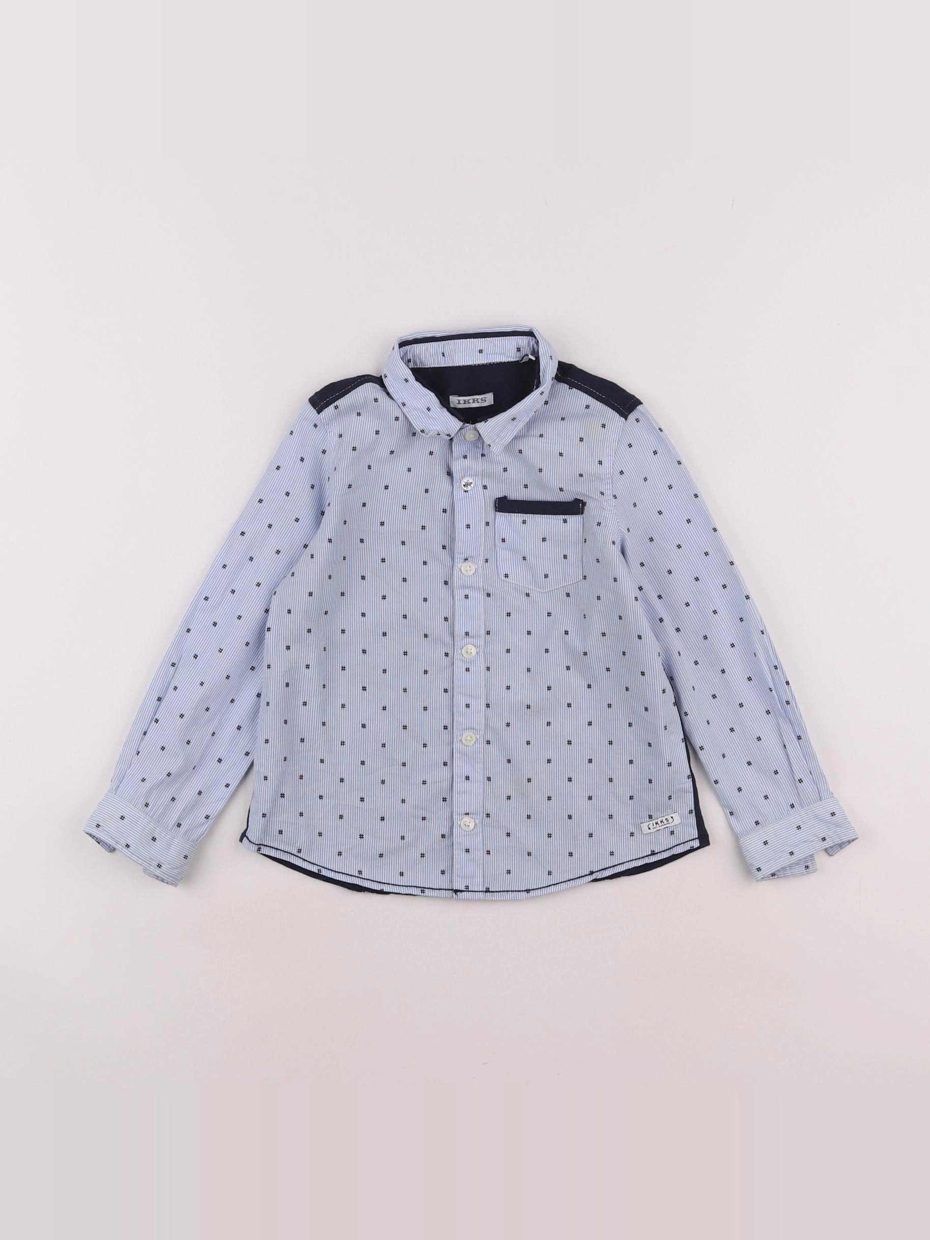 IKKS - chemise bleu - 3 ans