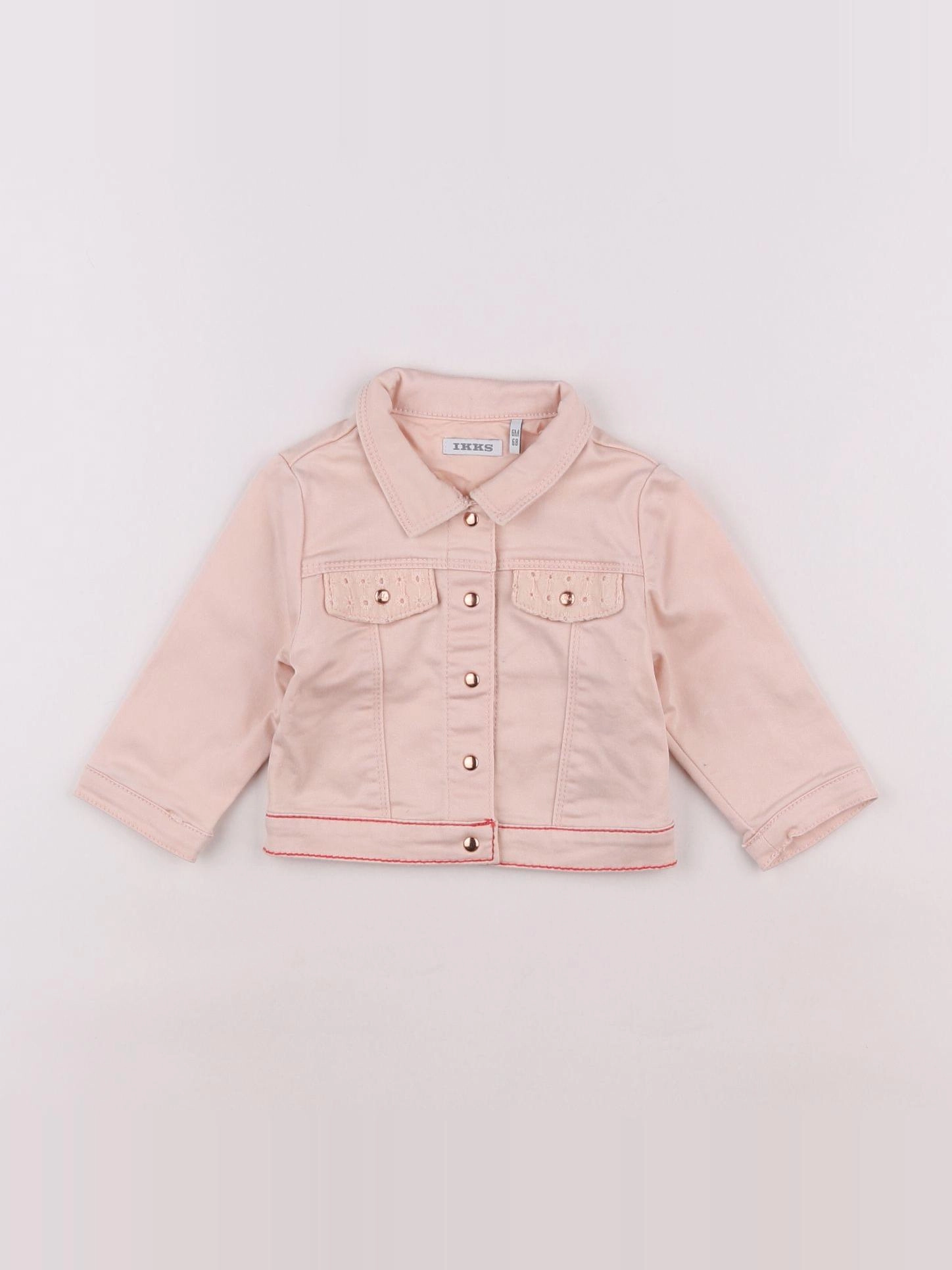 IKKS - veste rose - 6 mois
