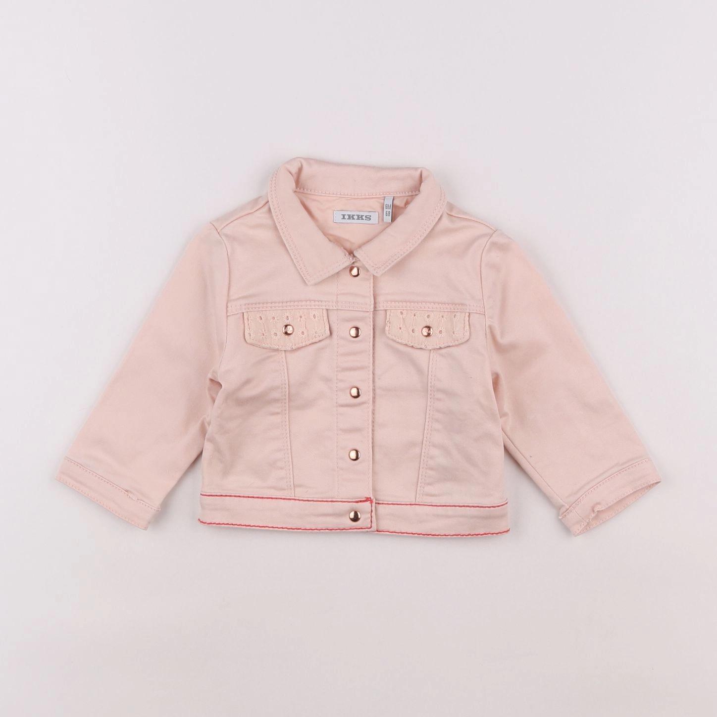 IKKS - veste rose - 6 mois