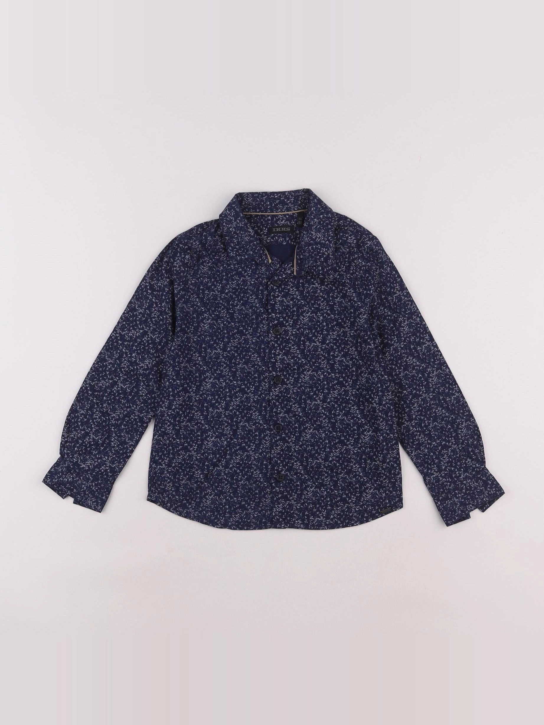 IKKS - chemise bleu - 4 ans