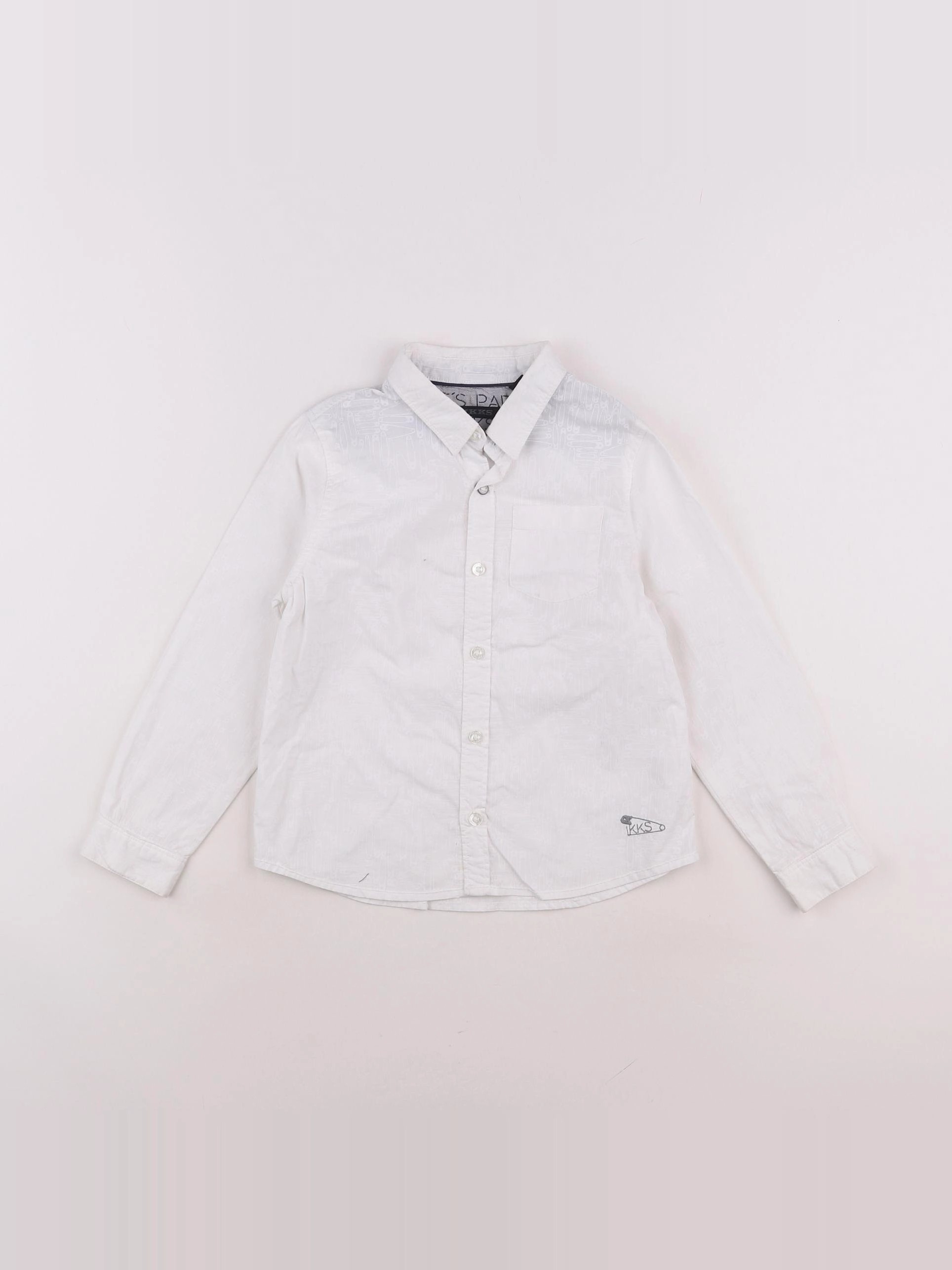 IKKS - chemise blanc - 4 ans
