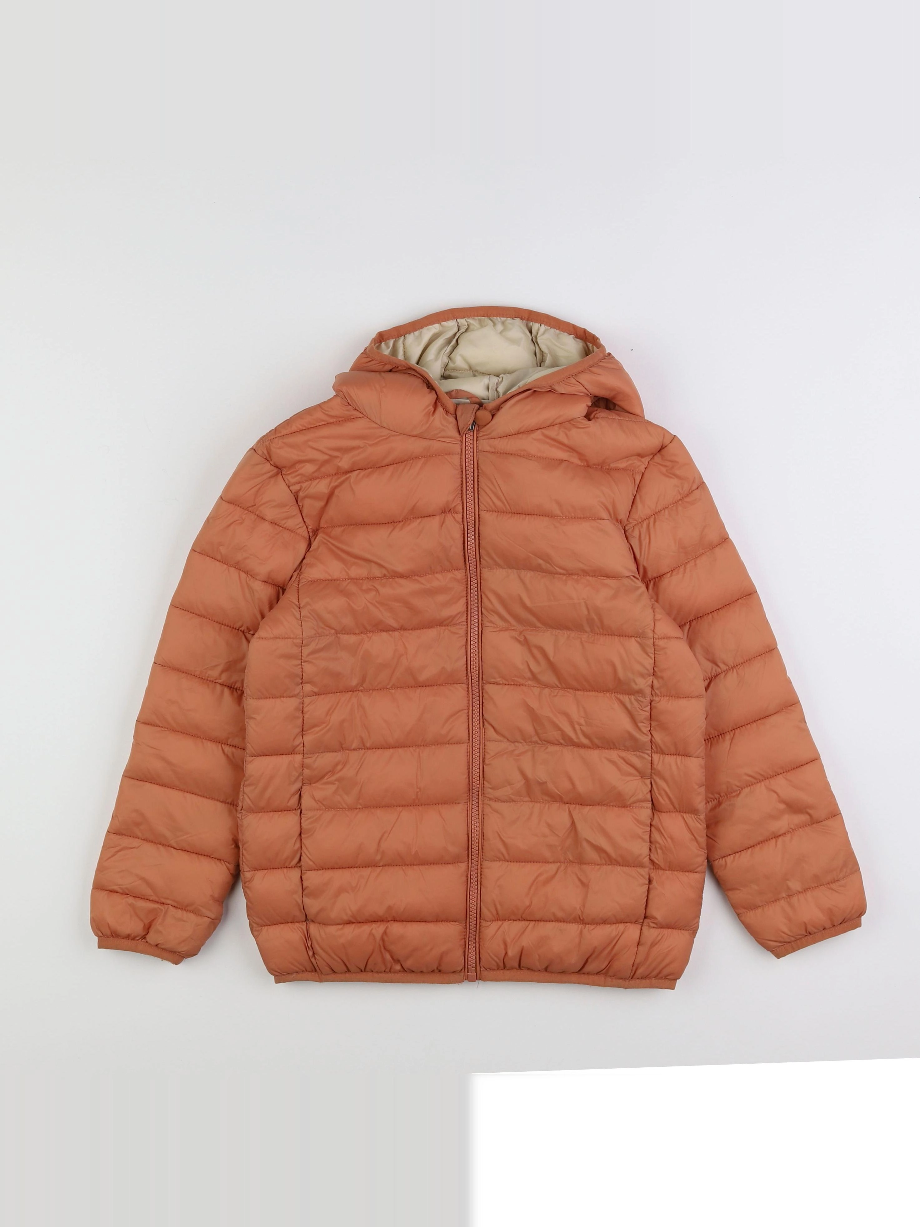 Vertbaudet - doudoune orange - 9 ans