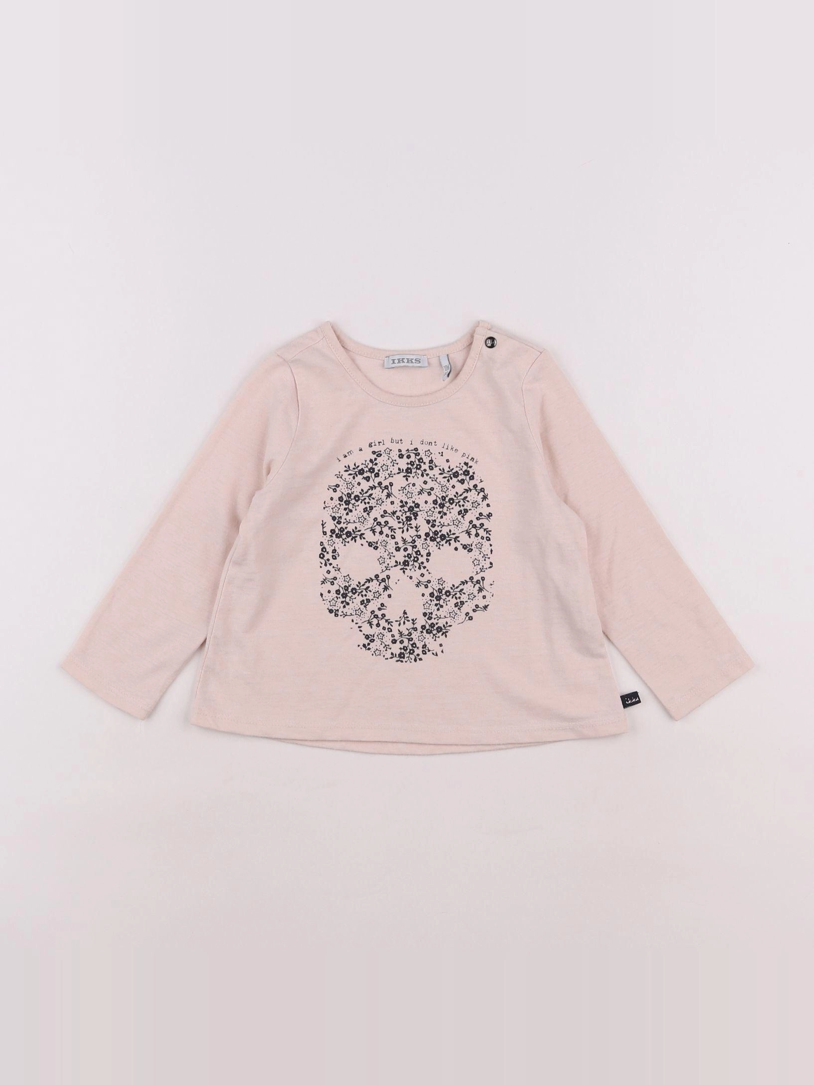 IKKS - tee-shirt rose - 18 mois