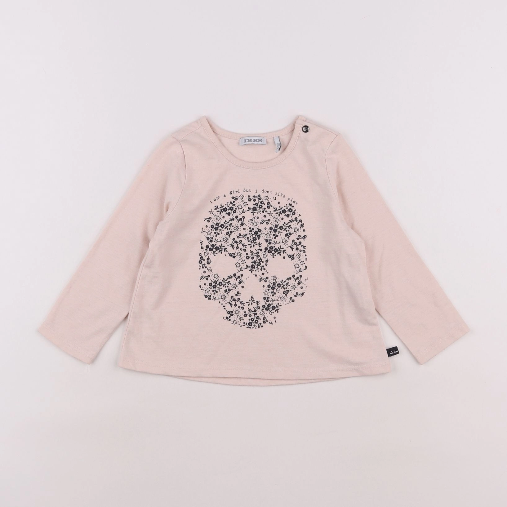 IKKS - tee-shirt rose - 18 mois