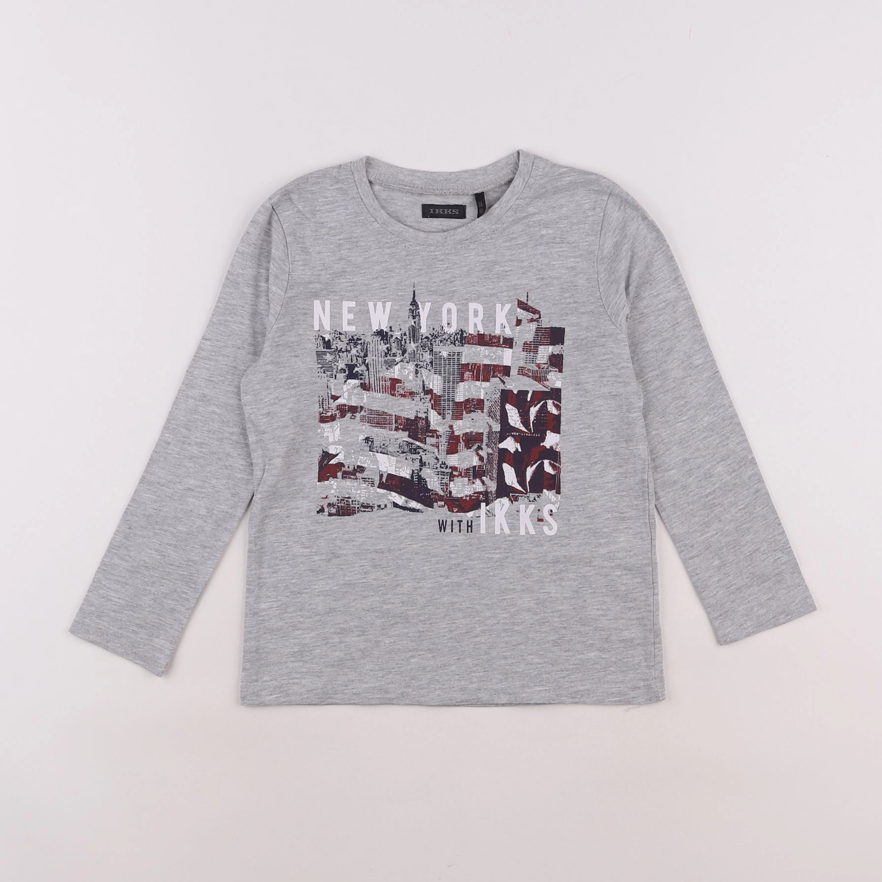 IKKS - tee-shirt gris - 3 ans