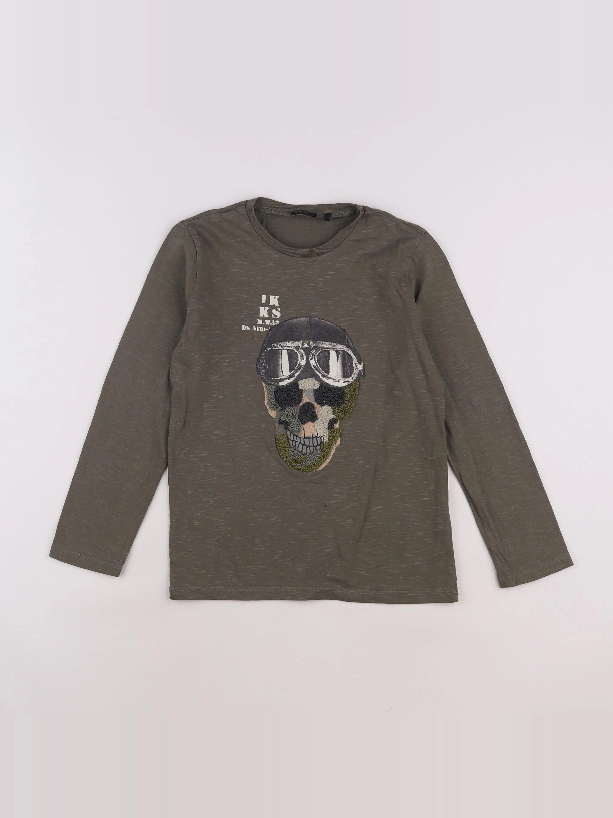 IKKS - tee-shirt vert - 8 ans