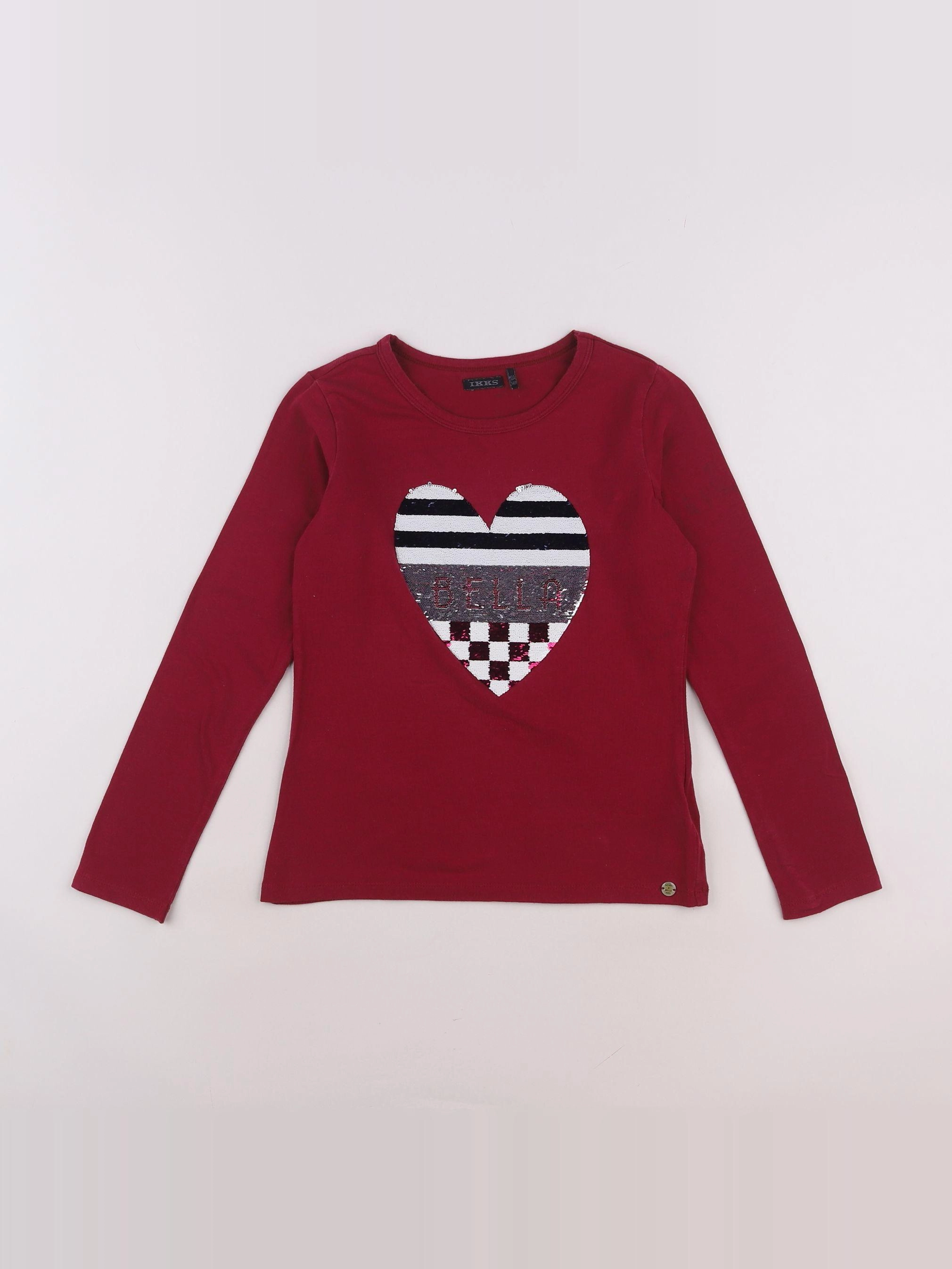 IKKS - tee-shirt rouge - 10 ans