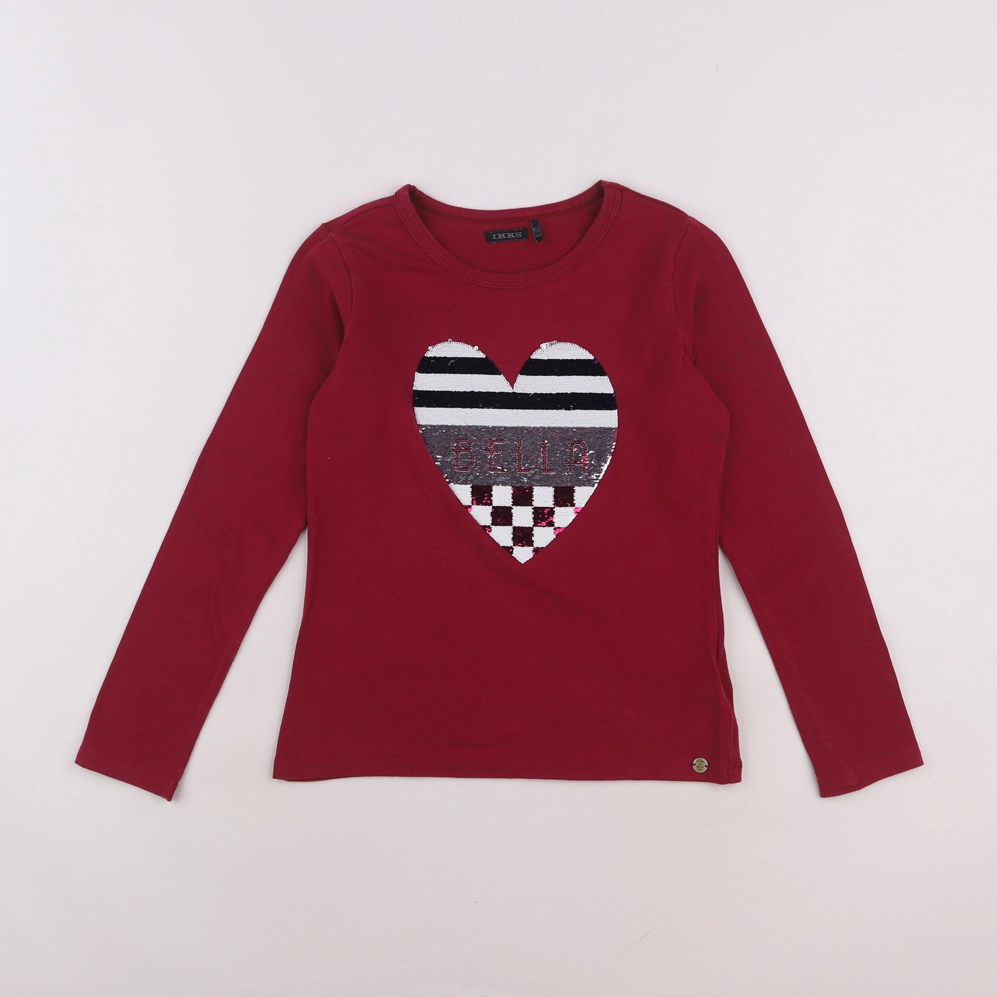 IKKS - tee-shirt rouge - 10 ans