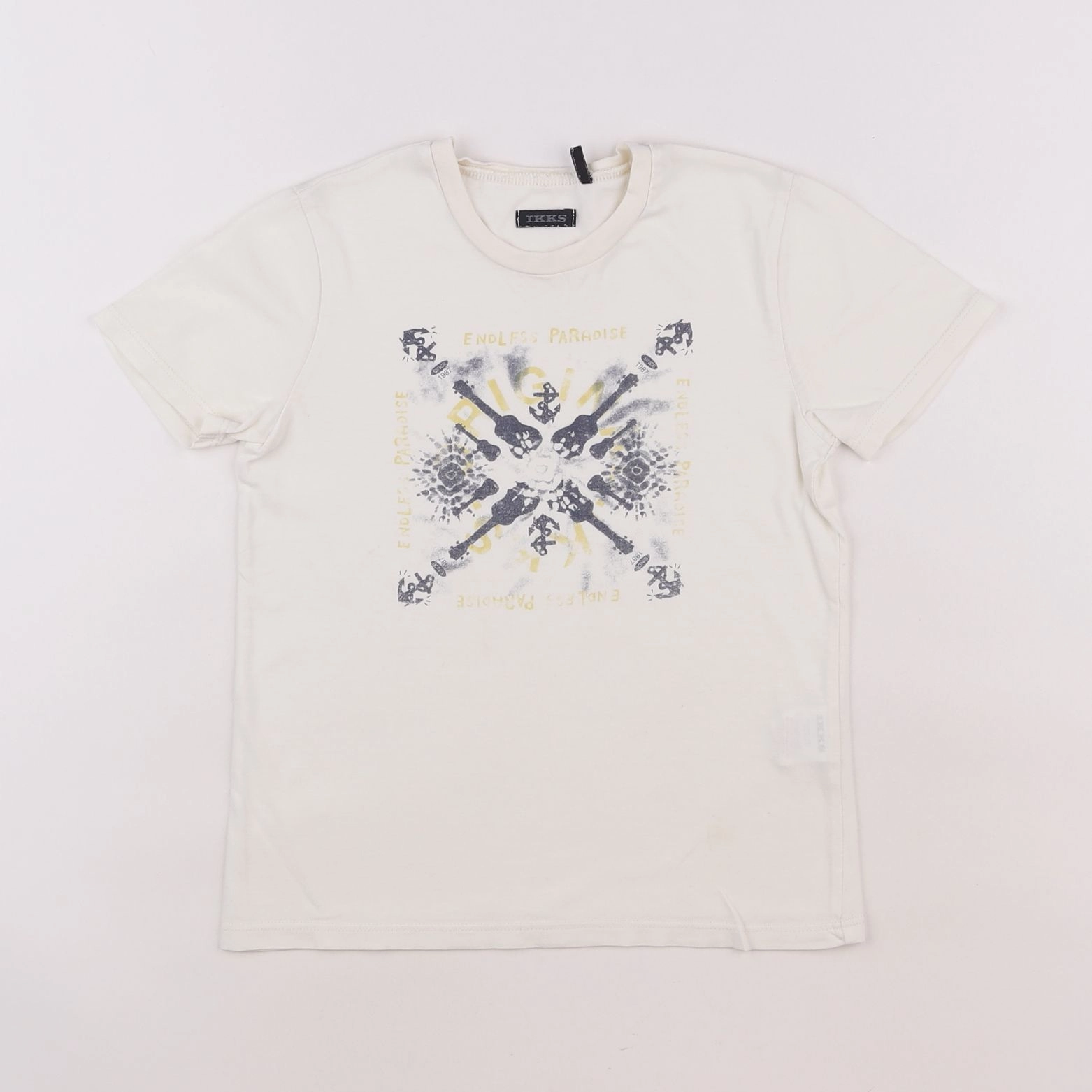 IKKS - tee-shirt beige - 5 ans