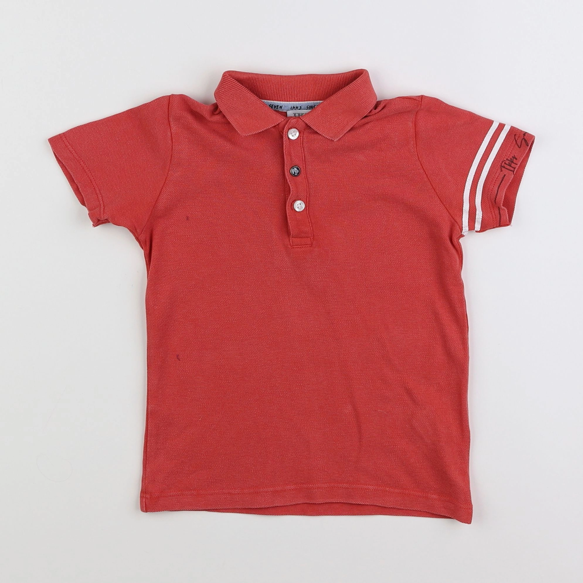 IKKS - polo rouge - 2 ans