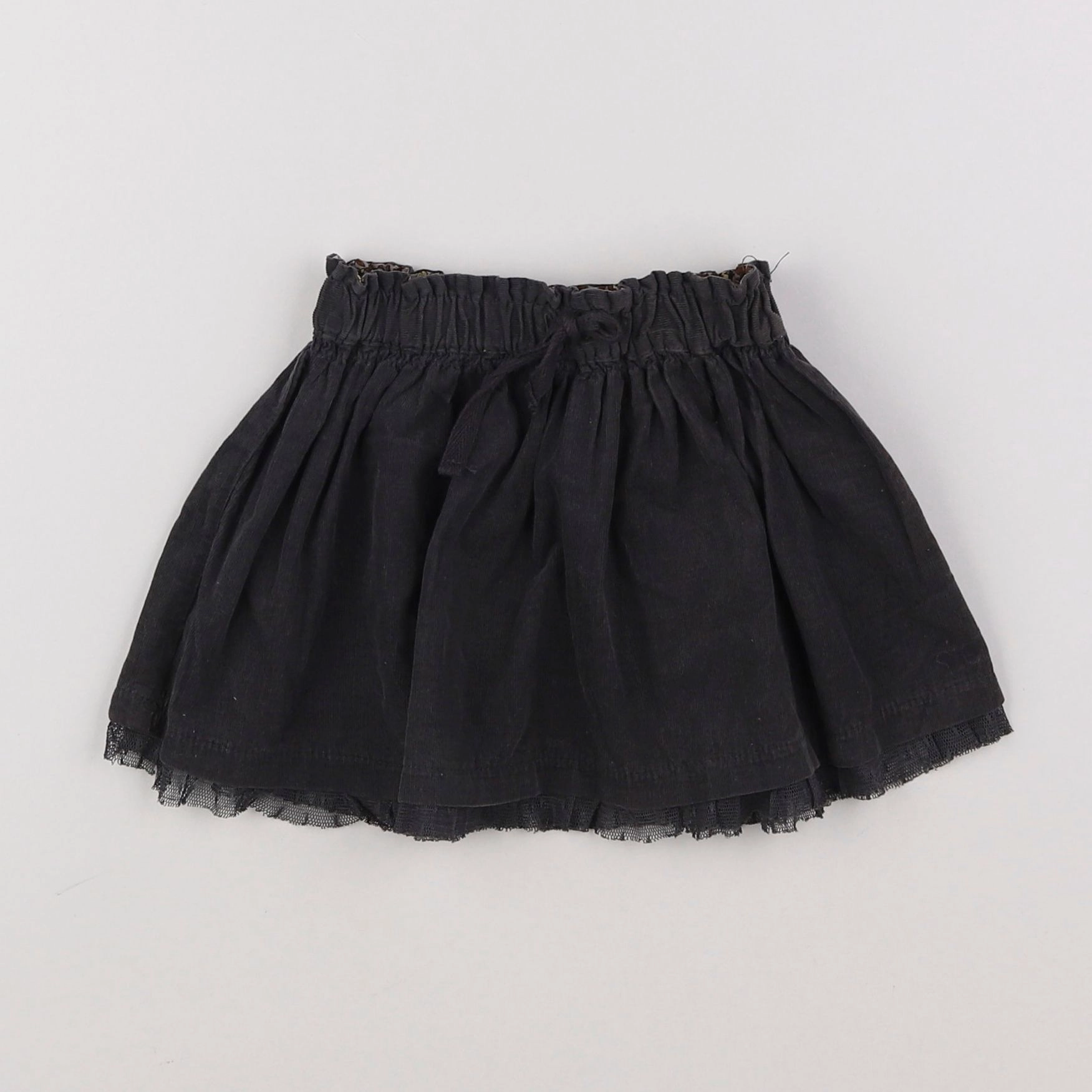 Zara - jupe gris - 12/18 mois