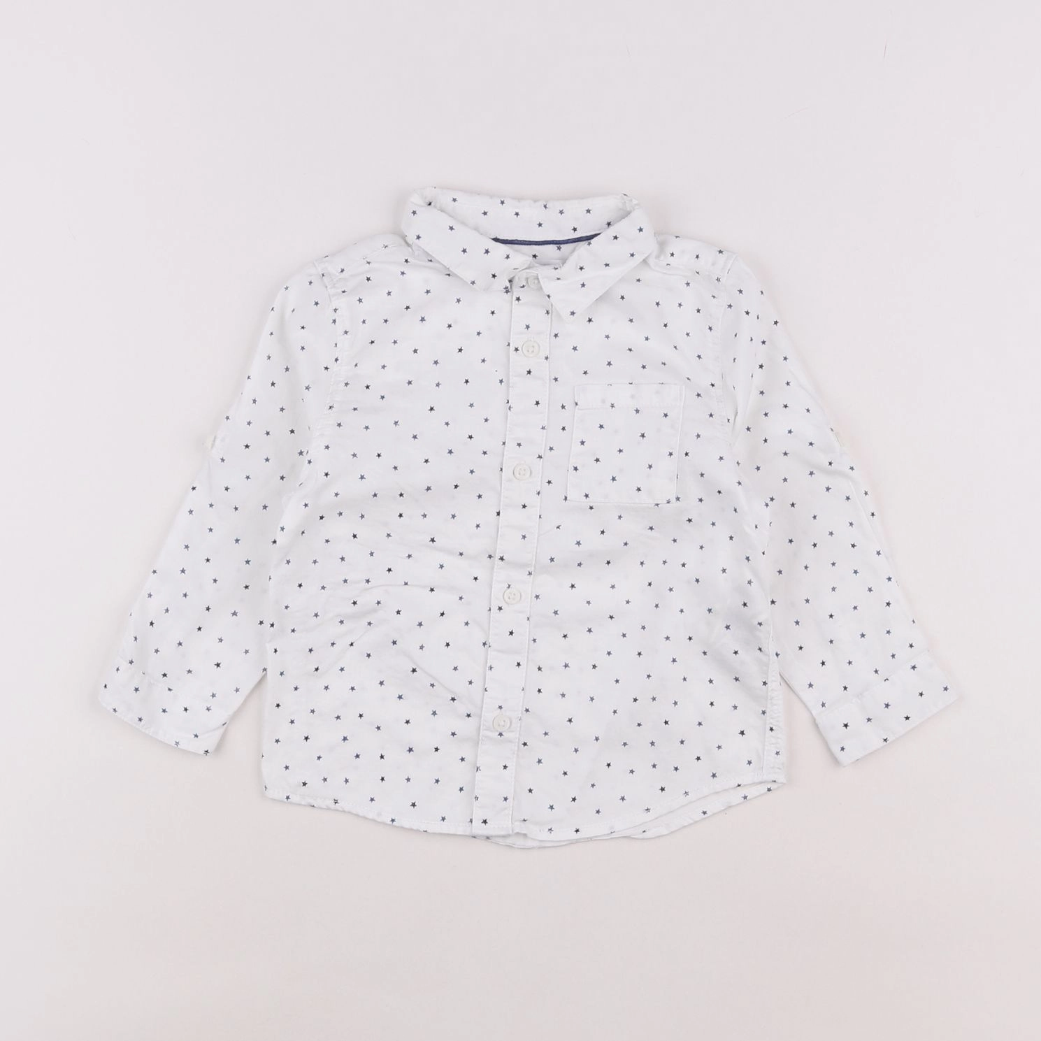 Zara - chemise blanc - 9/12 mois