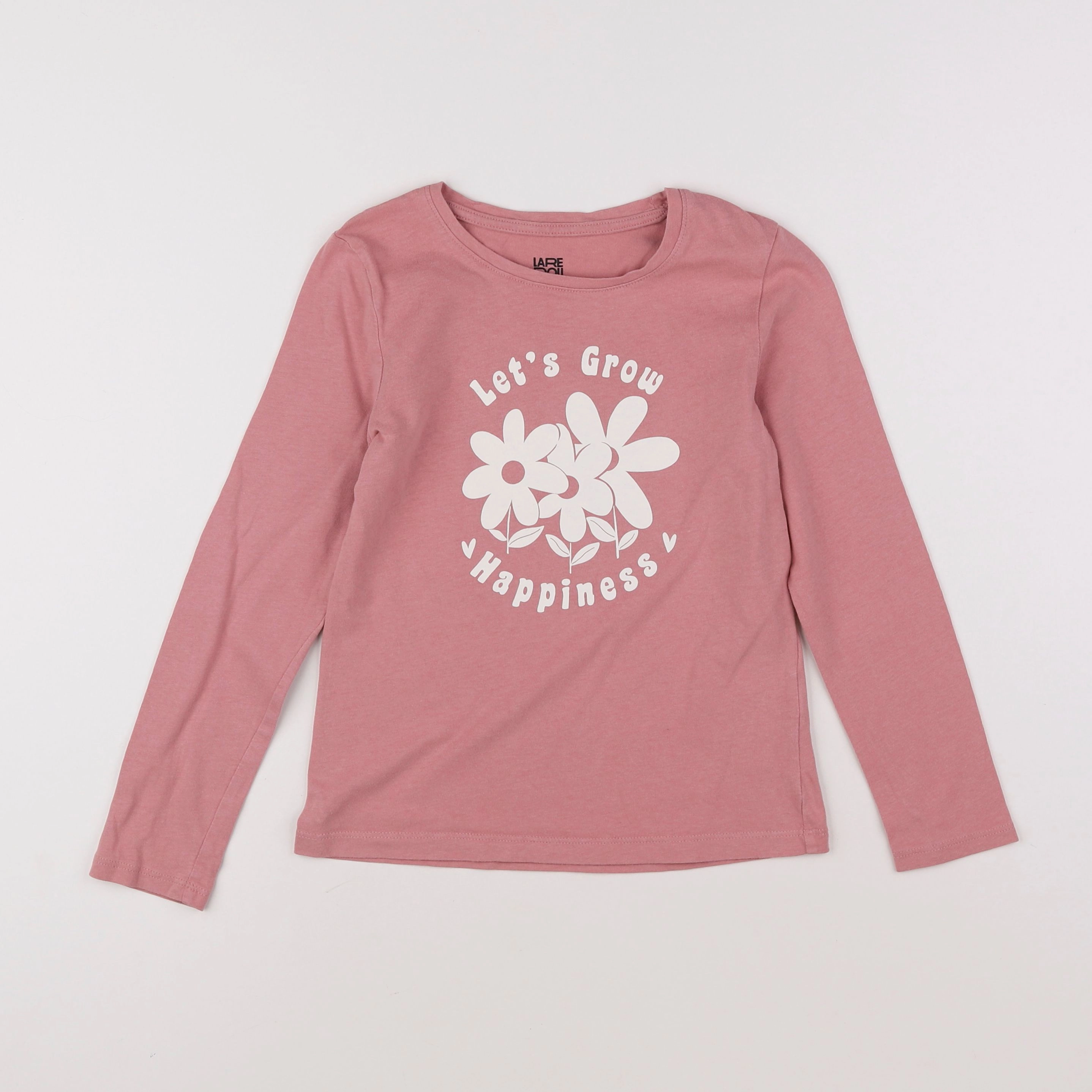 La Redoute - tee-shirt rose - 8 ans