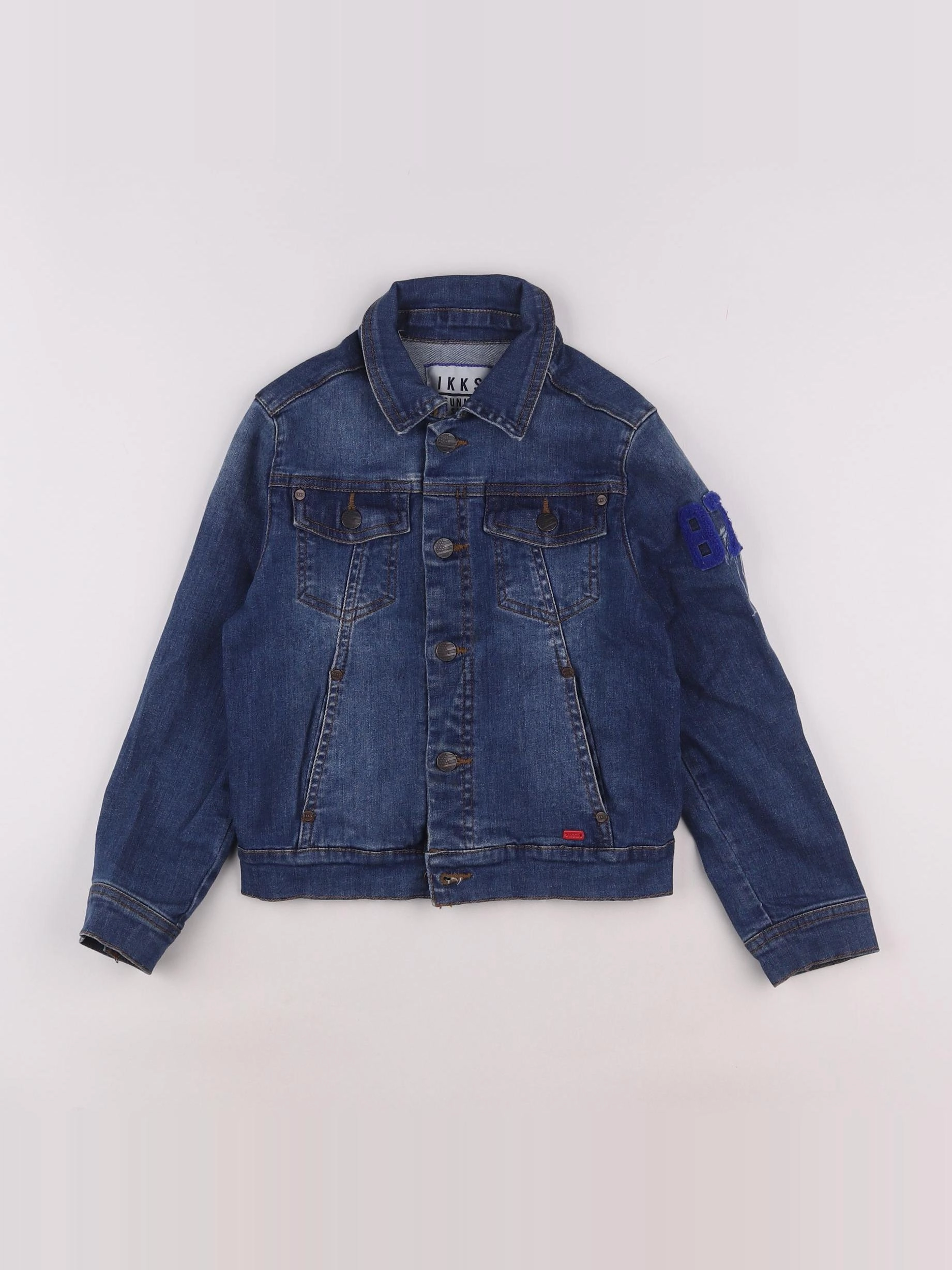 IKKS - veste bleu - 6 ans