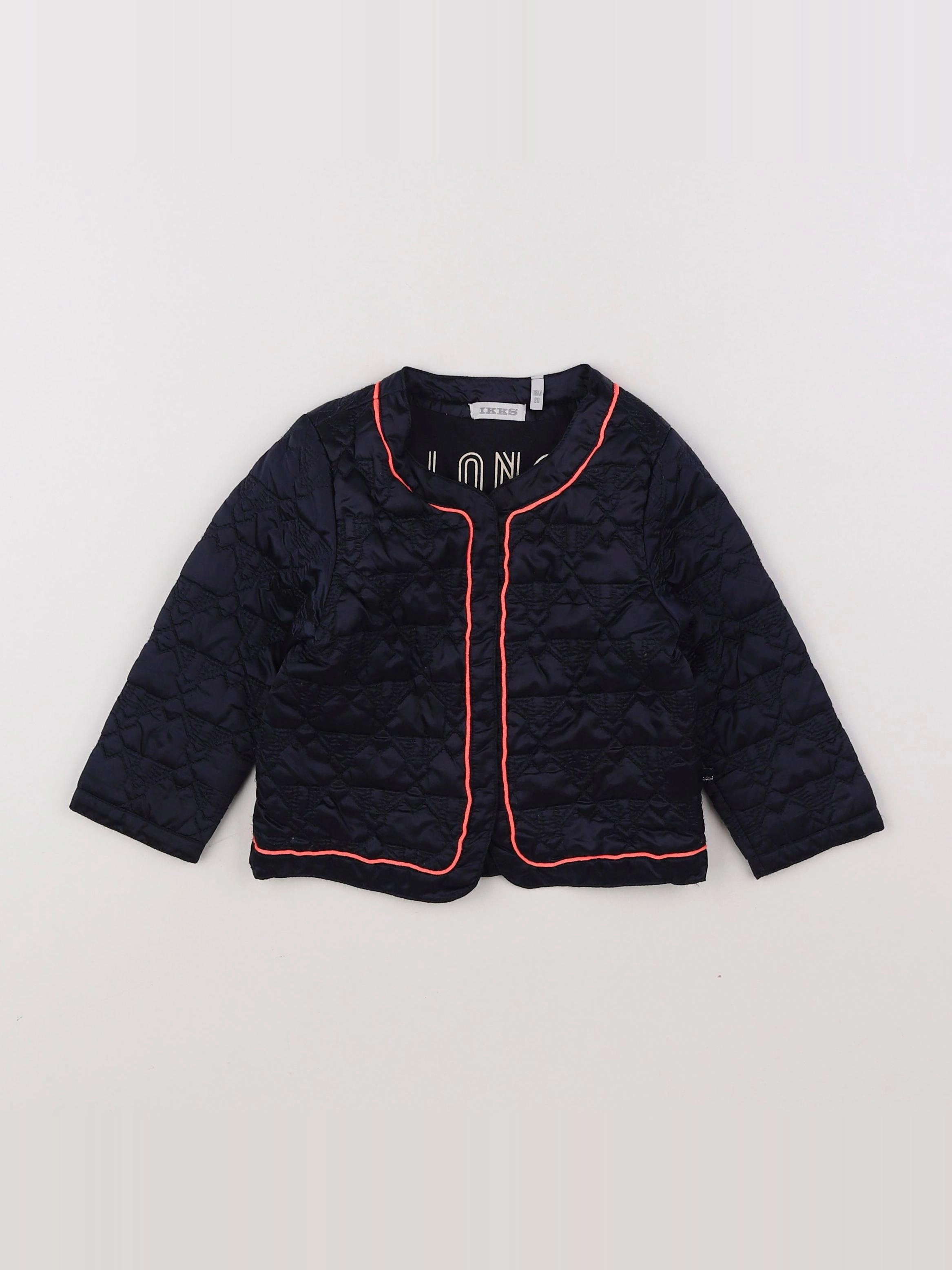 IKKS - doudoune bleu - 18 mois