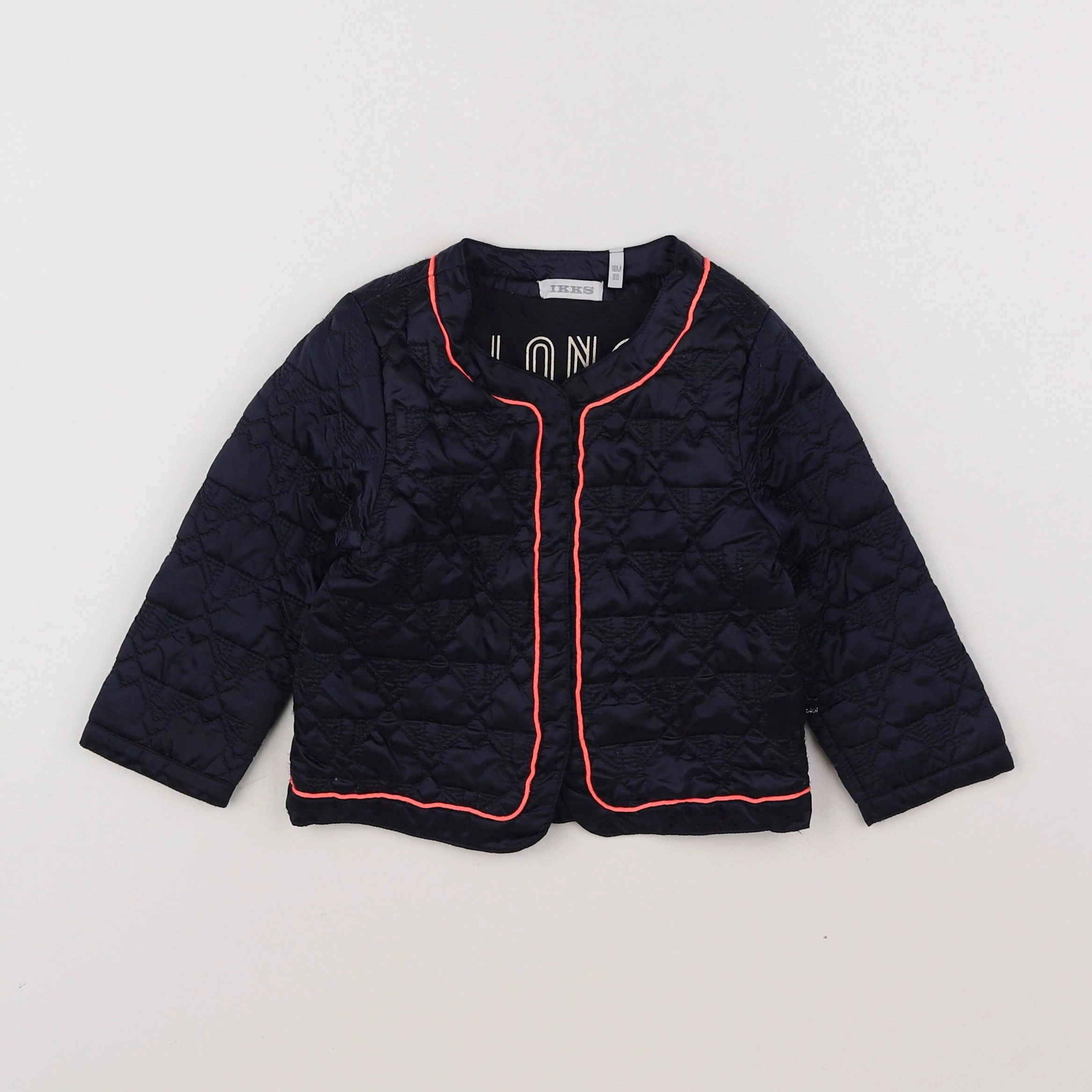 IKKS - doudoune bleu - 18 mois